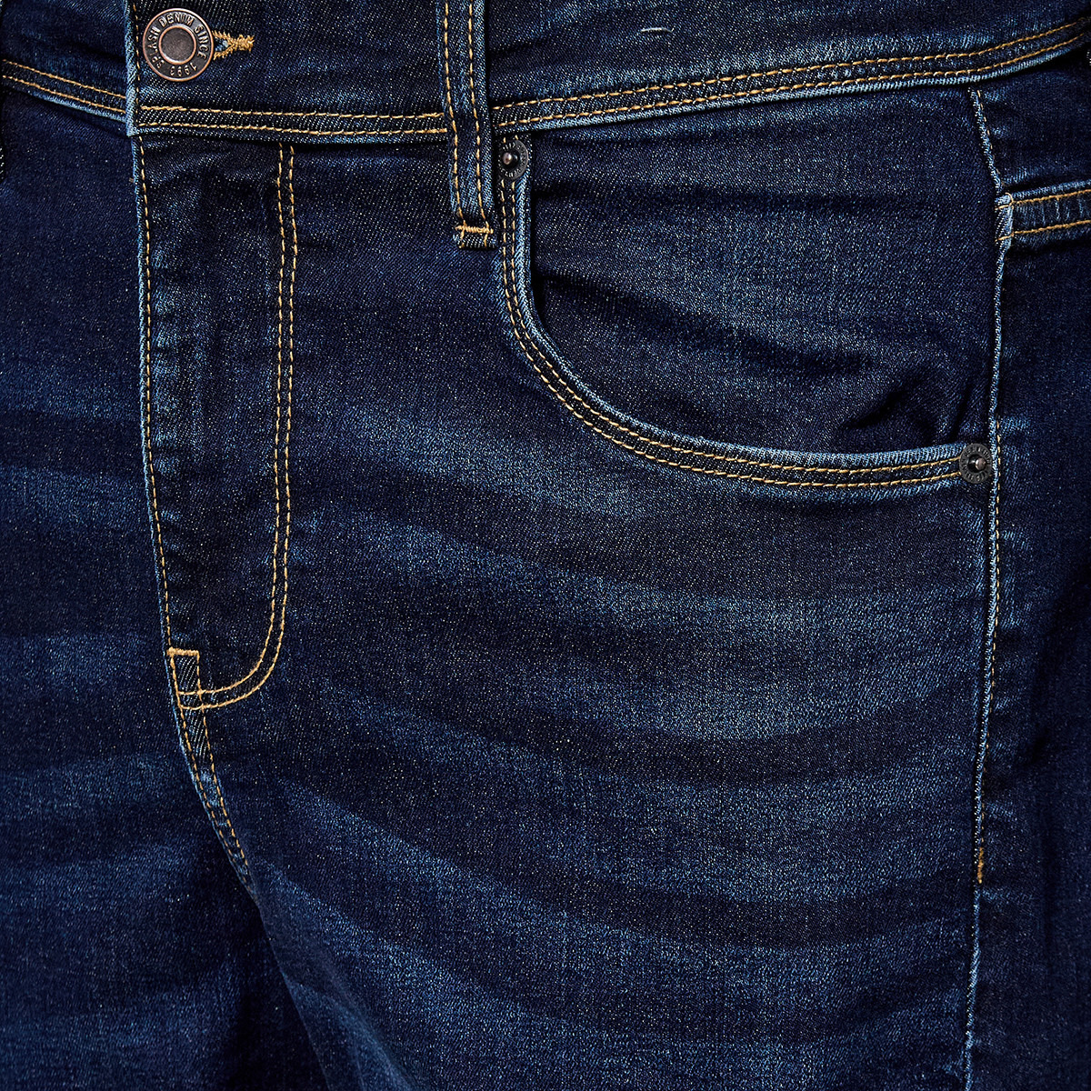 Tapered Fit Jeans with Pockets-men-clothing-jeans-image-2