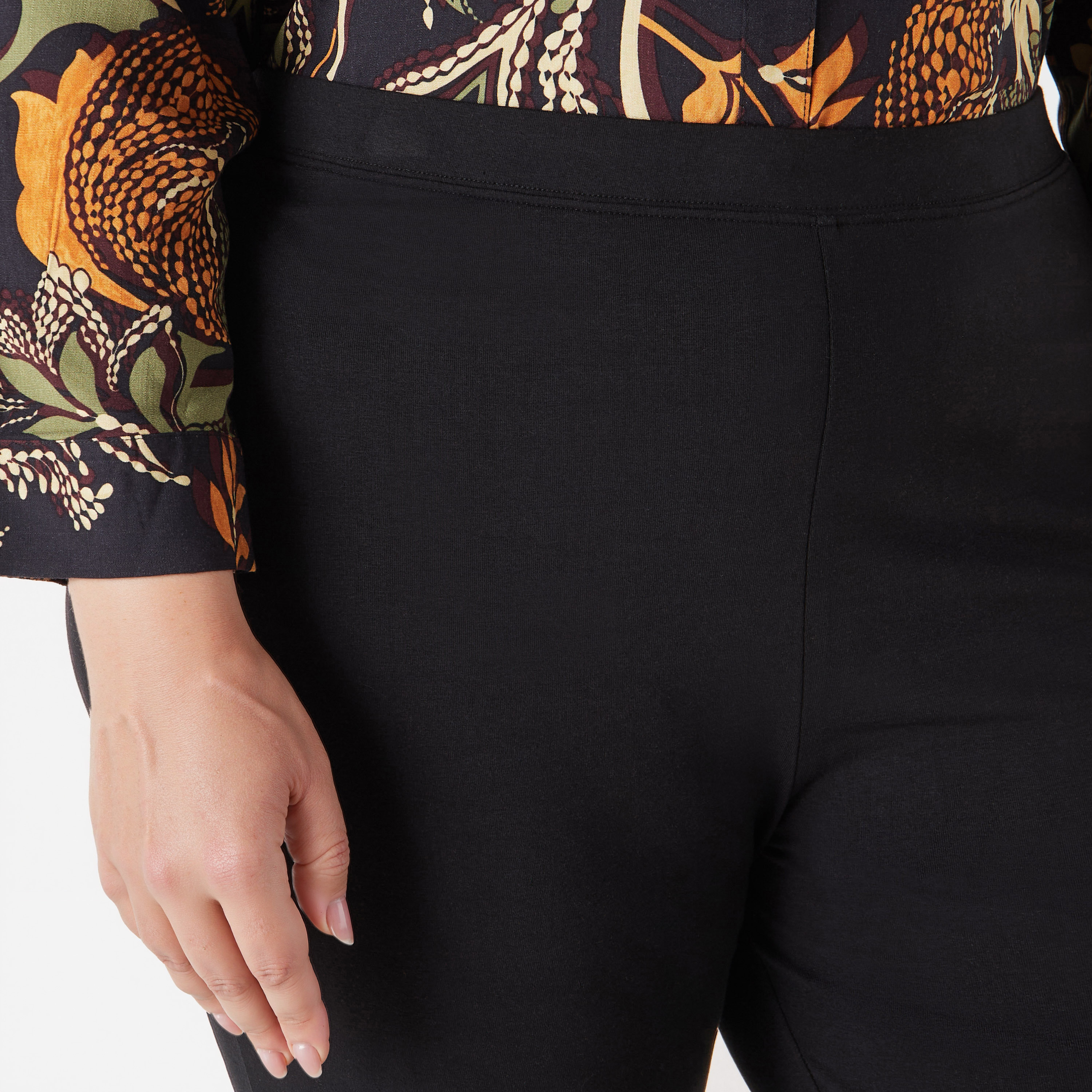 Plus Size Ulla Popken Full Length Flexi Waist Leggings-women-clothing-bottoms-leggings-image-4