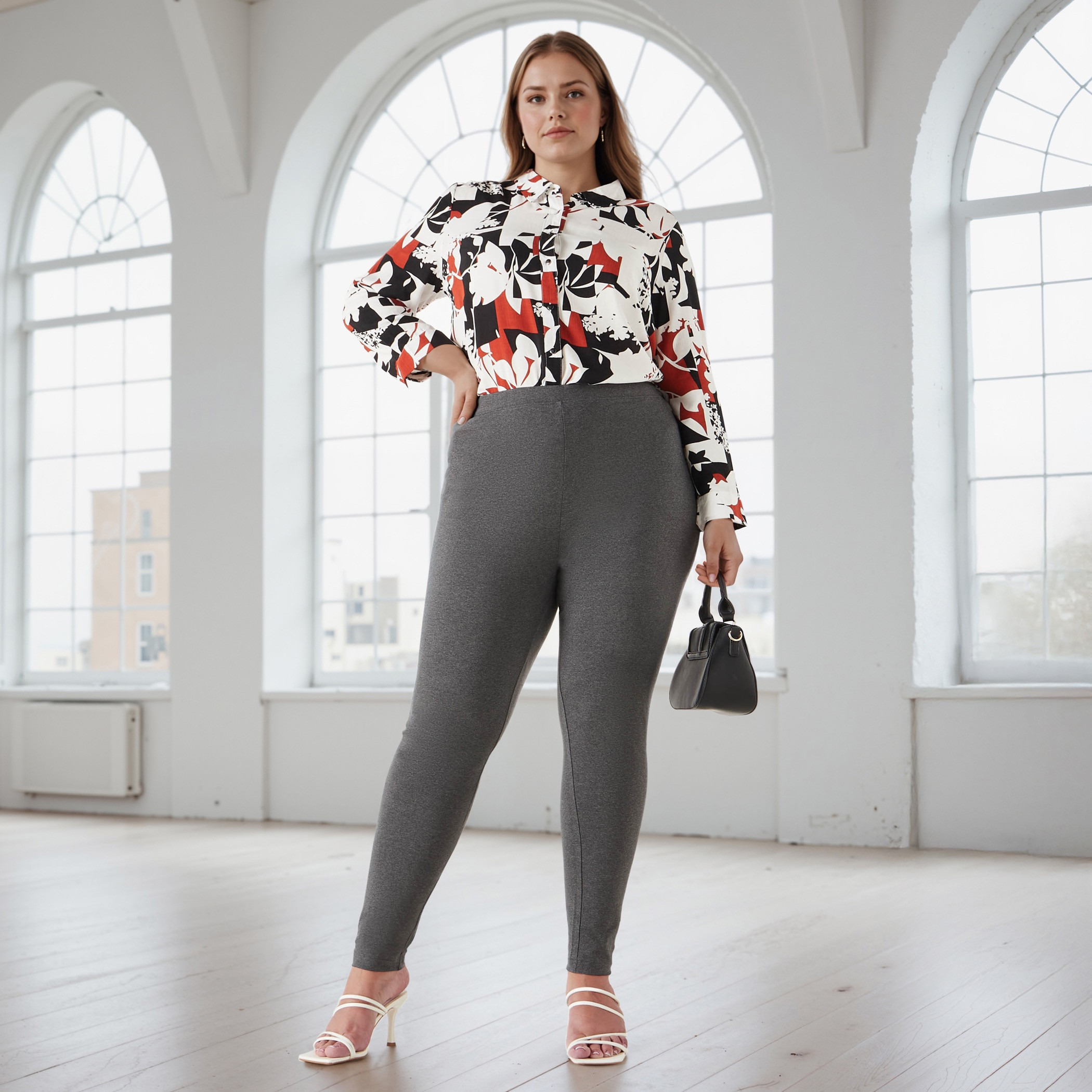 Plus Size Ulla Popken Flexi Waist Leggings-women-clothing-bottoms-leggings-image-2