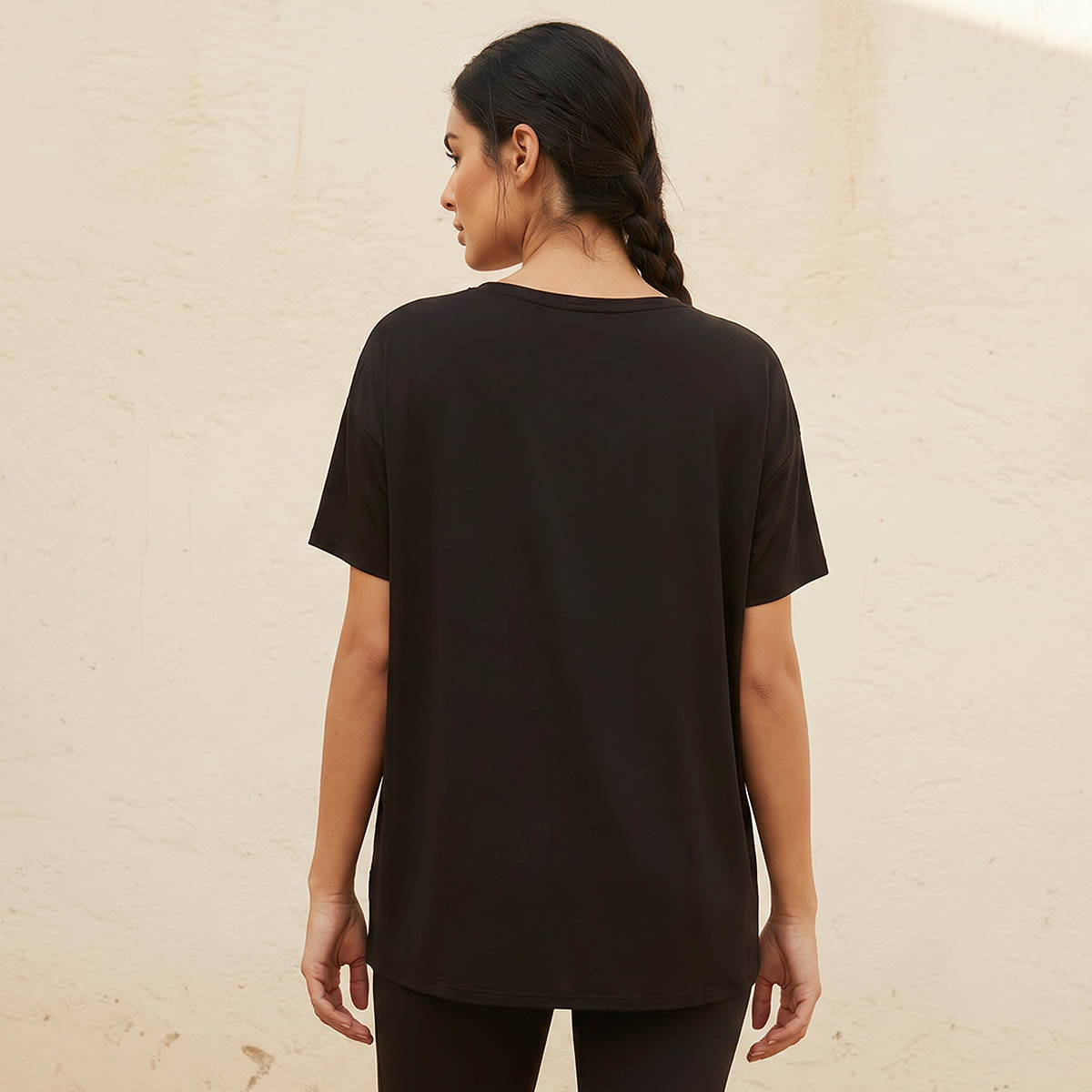 تيشيرت بوكسي فائق المرونة للنساء-women-clothing-tshirts-image-1