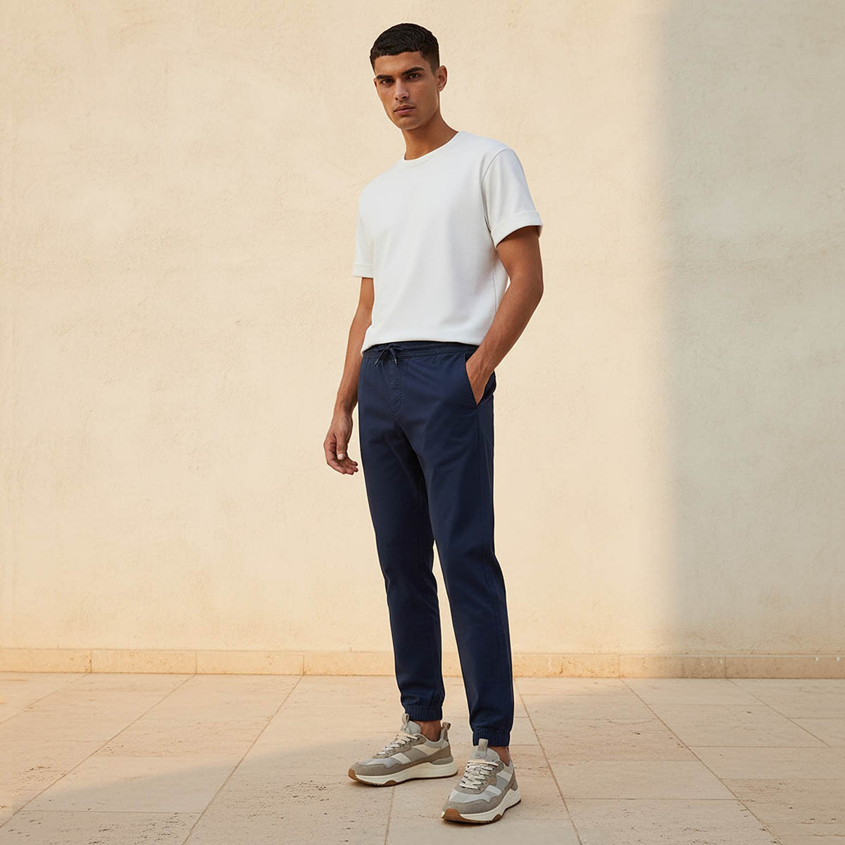 بنطلون رياضي بقصّة سليم للرجال-men-clothing-bottoms-joggers-image-3