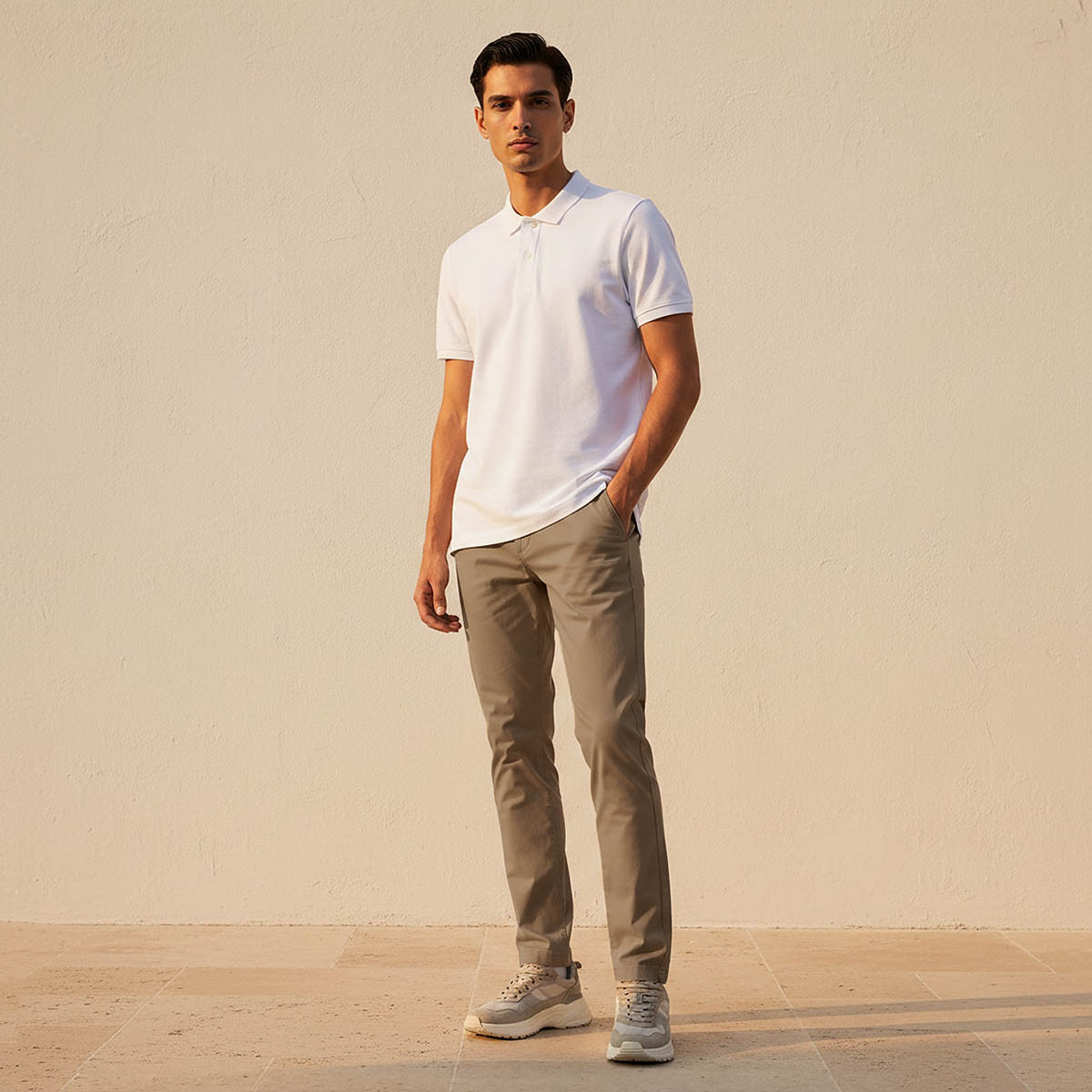 تيشيرت بولو رجالي ناعم بأكمام قصيرة-men-clothing-tshirtsandpolos-polos-image-3
