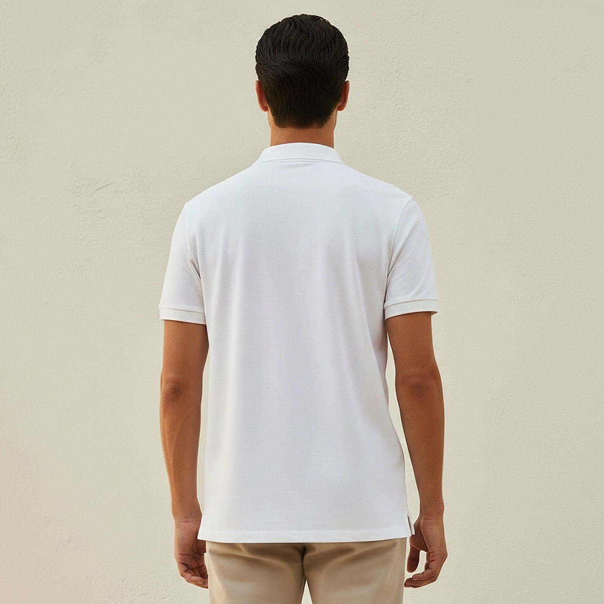 تيشيرت بولو بارز الملمس بأكمام قصيرة من سبلاش بيسك-men-clothing-tshirtsandpolos-polos-image-4
