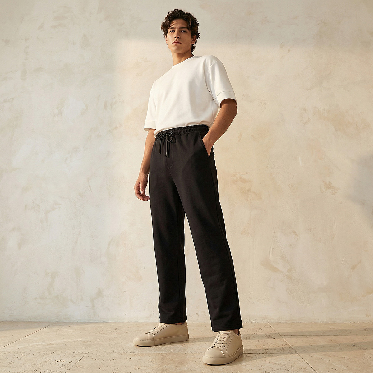 بنطلون جينز بقصة مستقيمة للرجال-men-clothing-bottoms-joggers-image-3