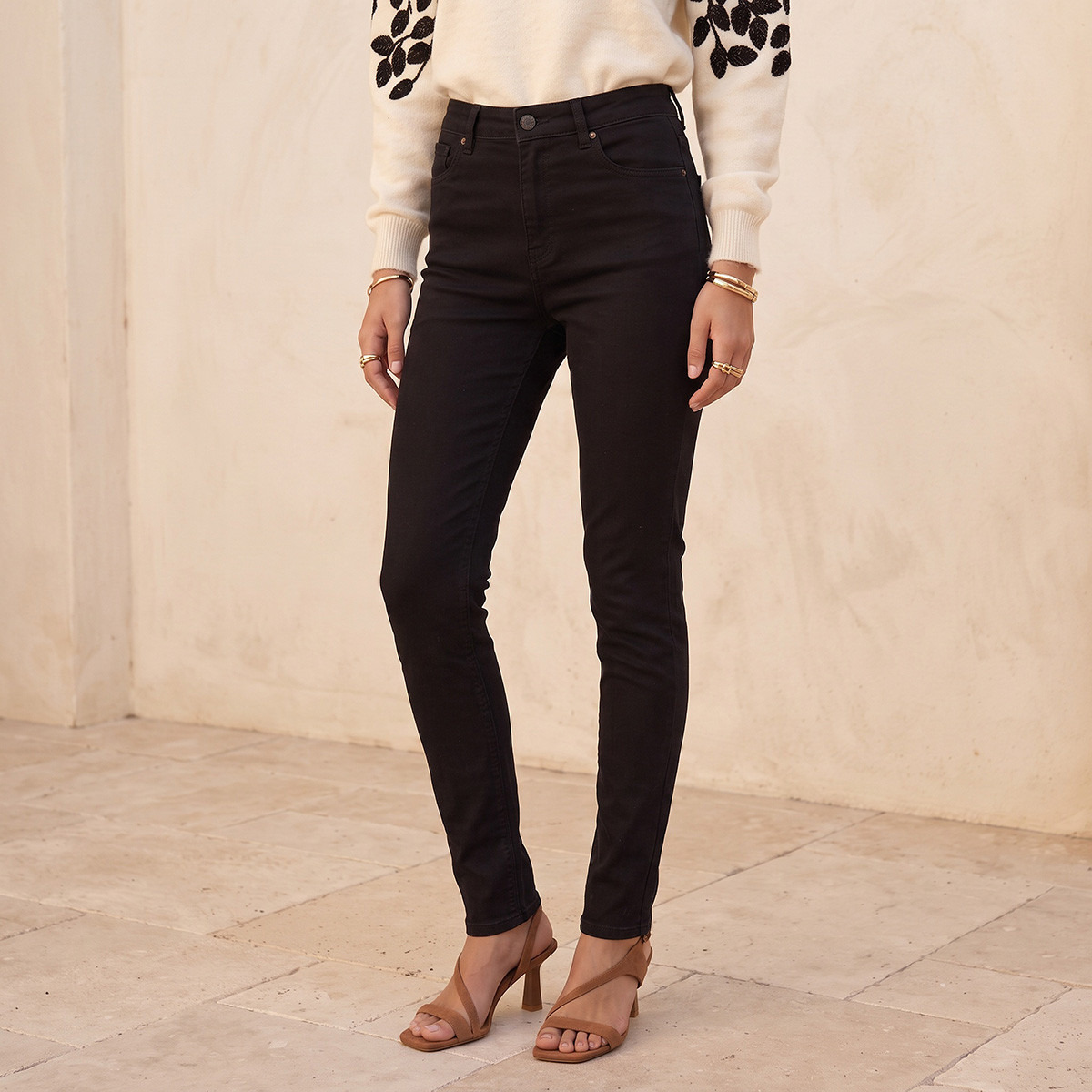 بنطلون جينز بخصر مرتفع من سبلاش-women-clothing-bottoms-jeans-image-1