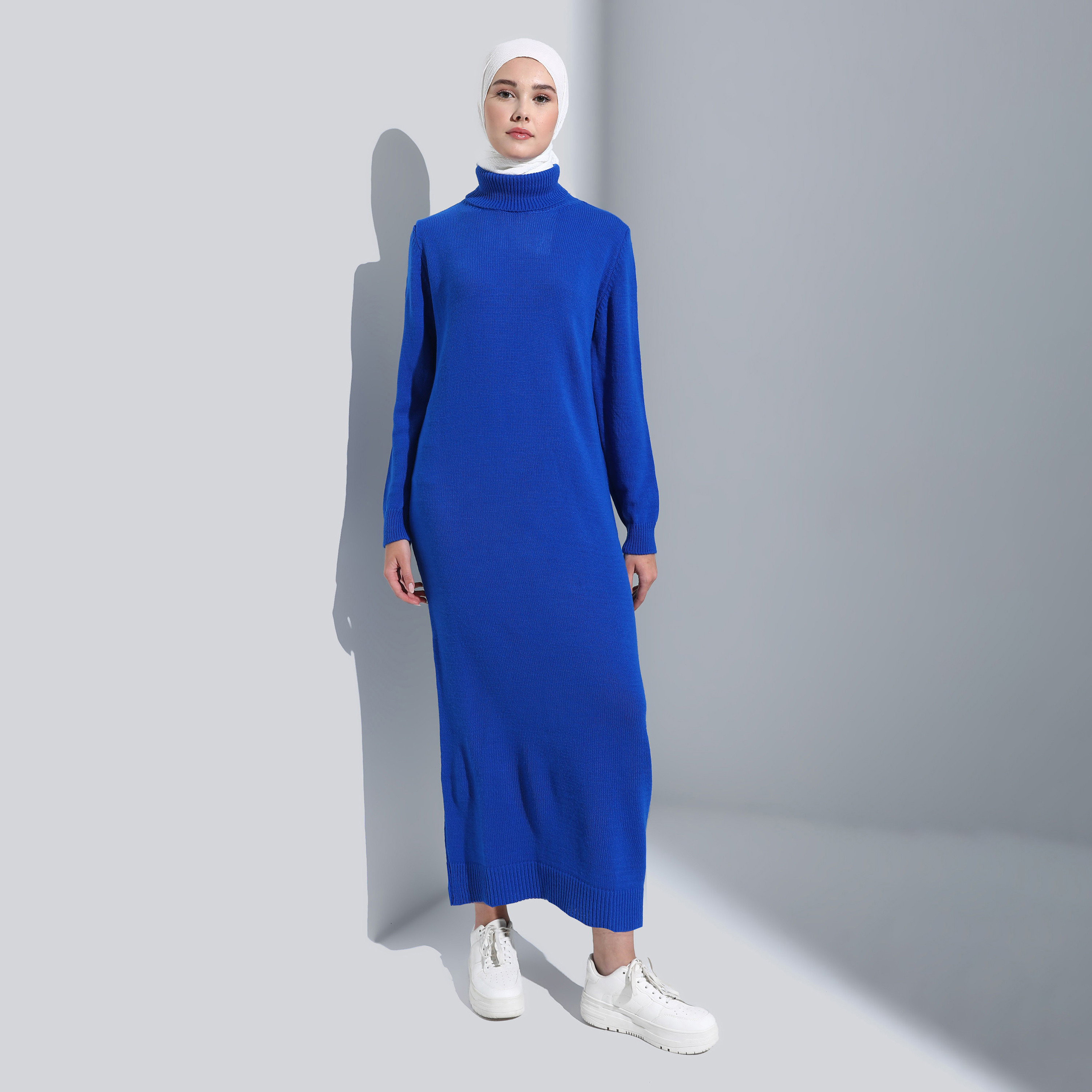 فستان مودانيسا محبوك بياقة السلحفاة-women-clothing-dresses-image-1