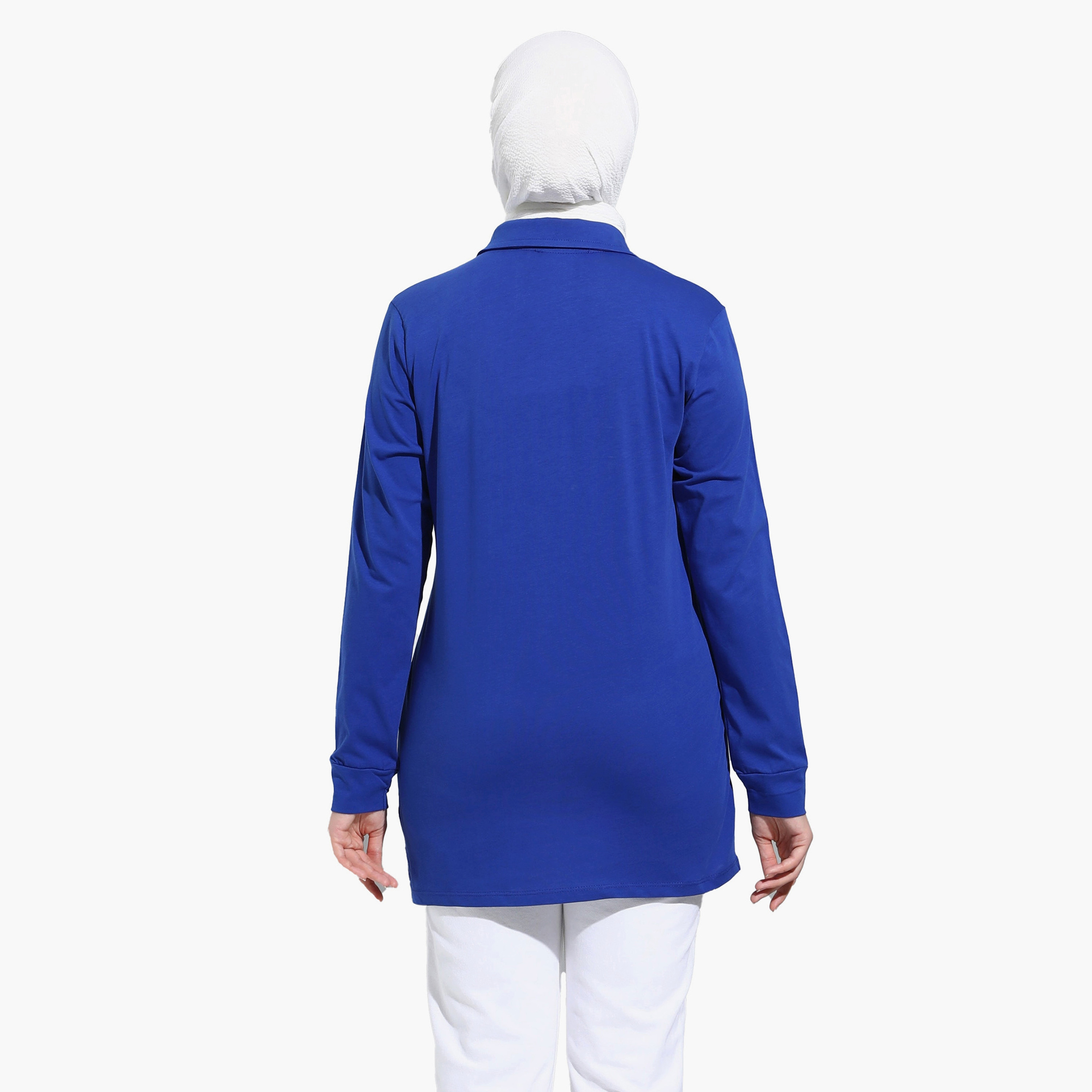 Modanisa Plain Long Sleeves Polo Tunic-women-clothing-shirtsandblouses-blouses-image-5