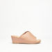 Le Confort Solid Slip-On Sandals with Wedge Heels-Women%27s Heel Sandals-thumbnailMobile-1