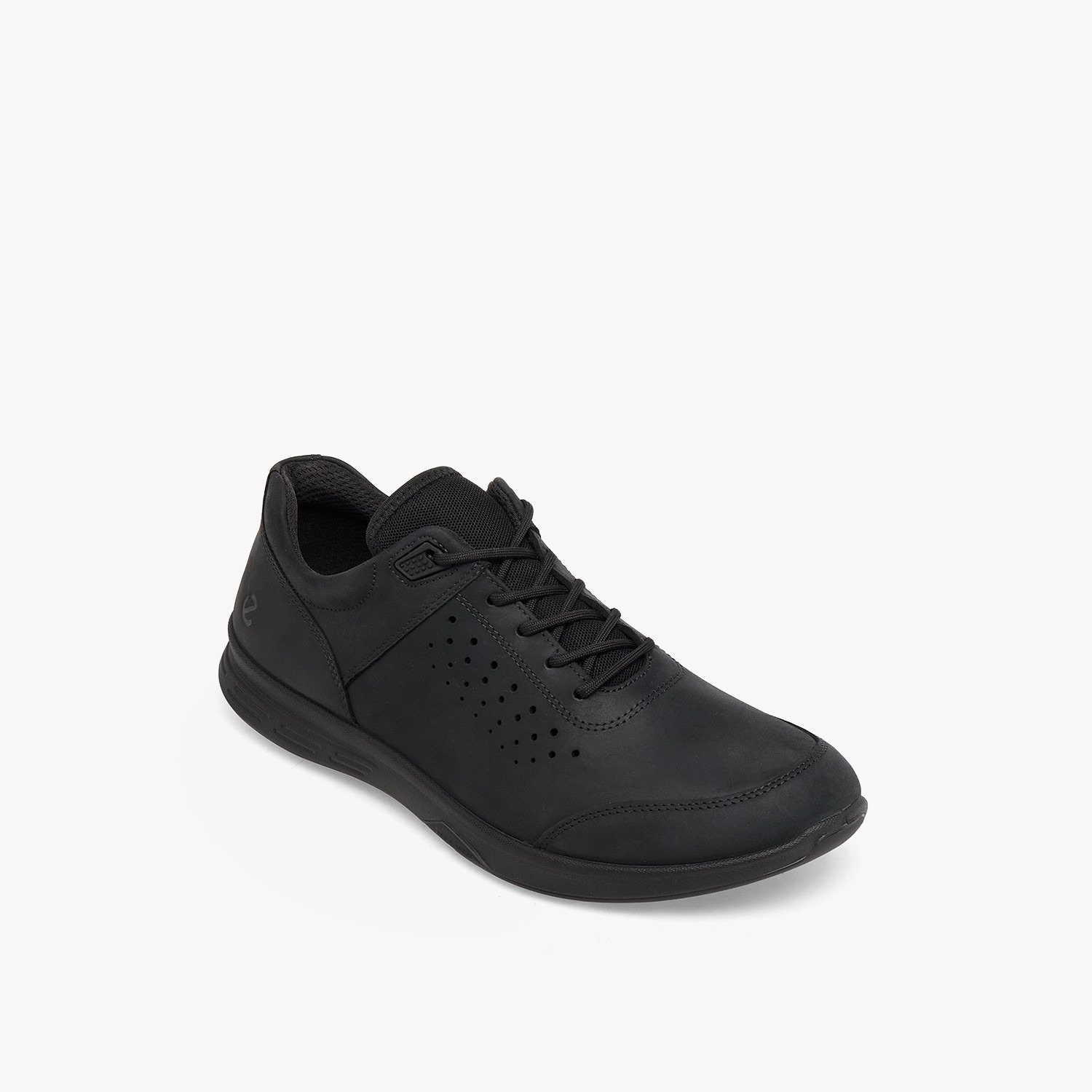Ecco Men Leather Lace-Up Ankle Sneakers-men-shoes-sneakers-image-2