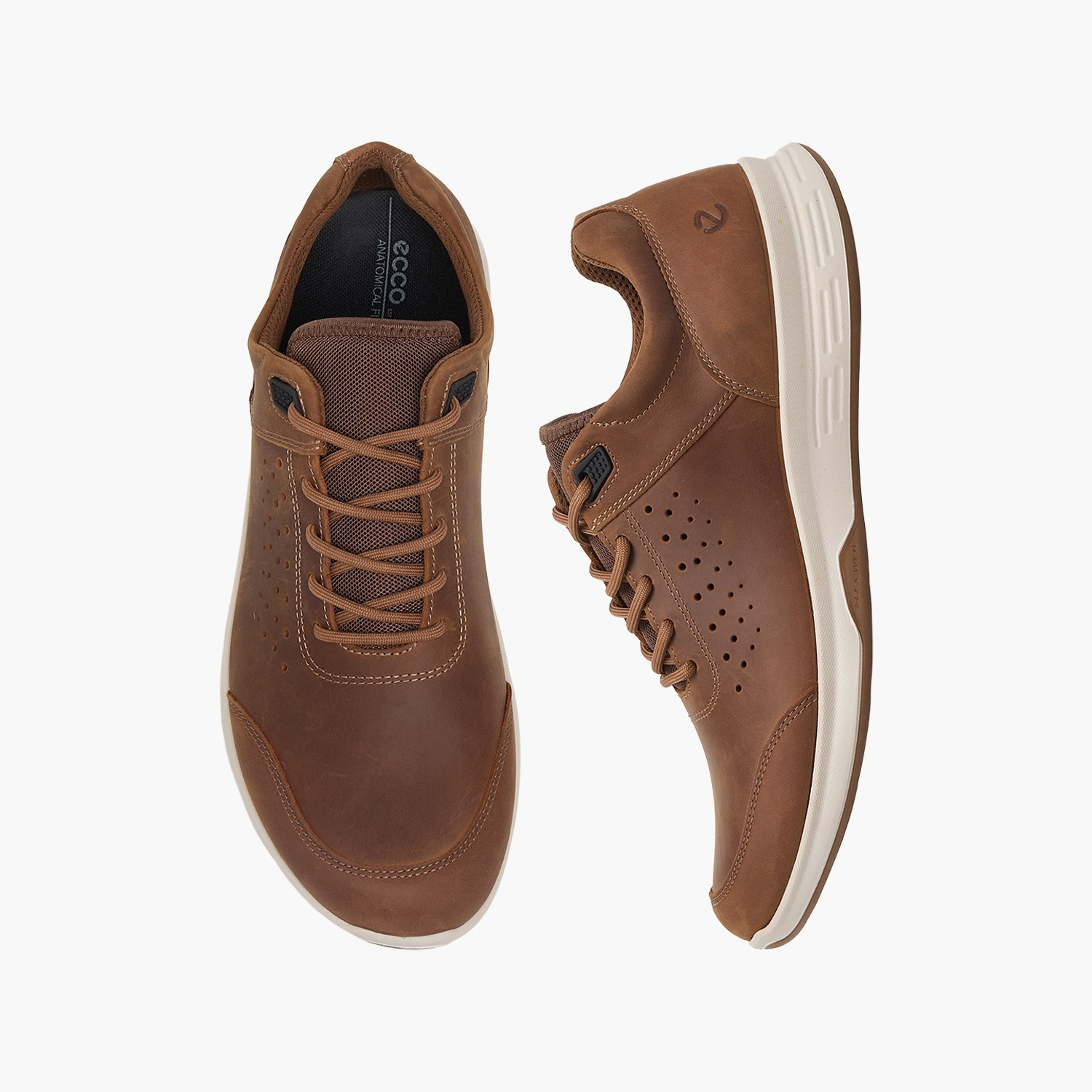 حذاء سنيكرز جلد بطول الكاحل ورباط إغلاق للرجال من إيكو-men-shoes-sneakers-image-1