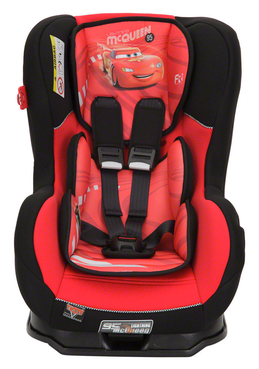 Disney Cars McQueen Cosmo Splx Car Seat - Red (Up to 4 years)-Car Seats-image-0