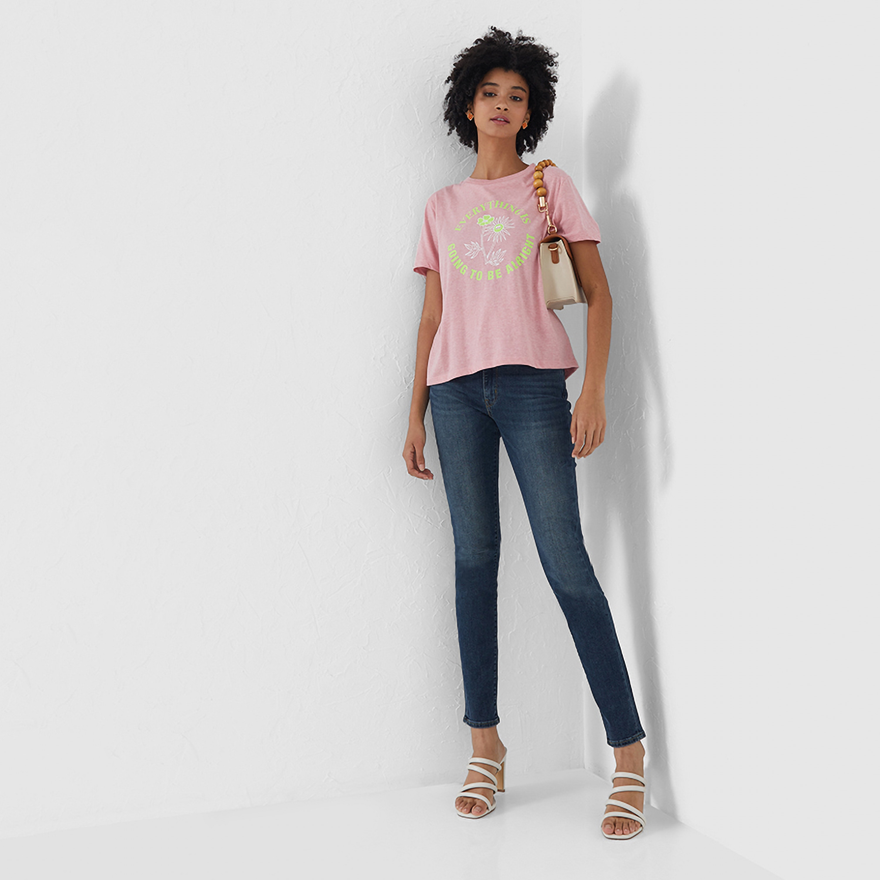 Levi's Printed Crew Neck Short Sleeves T-Shirt-women-clothing-tshirts-image-2