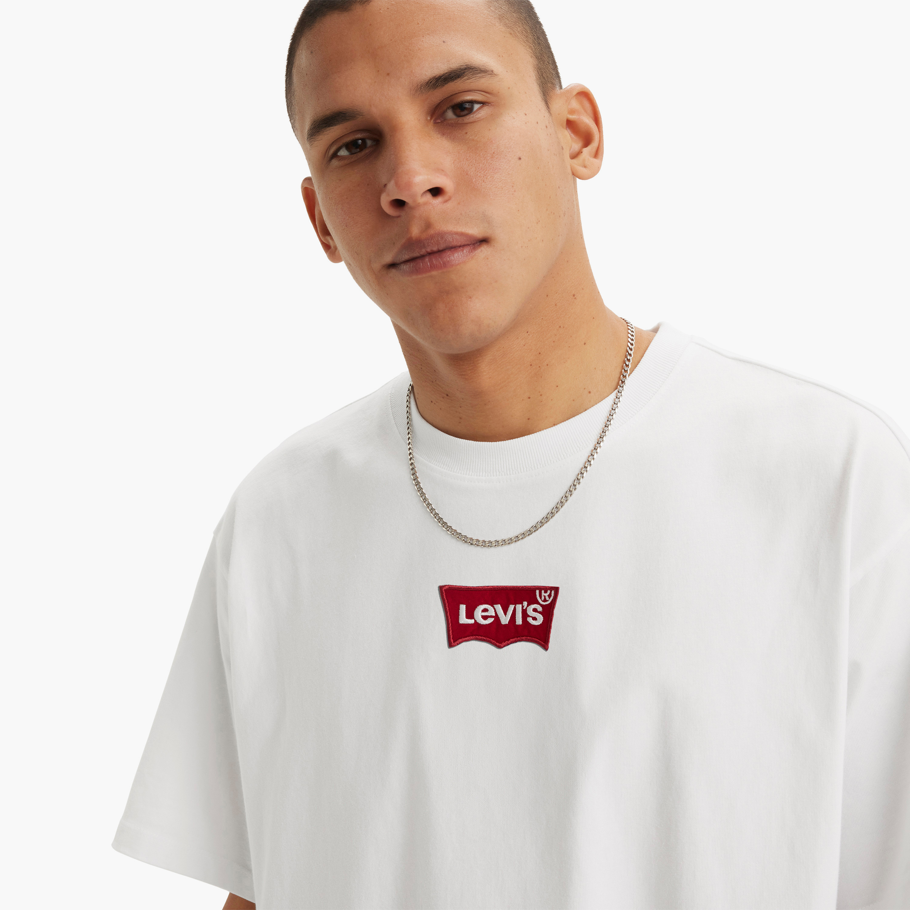 Levi's Plain Crew Neck Short Sleeves Men's T-Shirt-men-clothing-tshirtsandpolos-tshirts-image-2