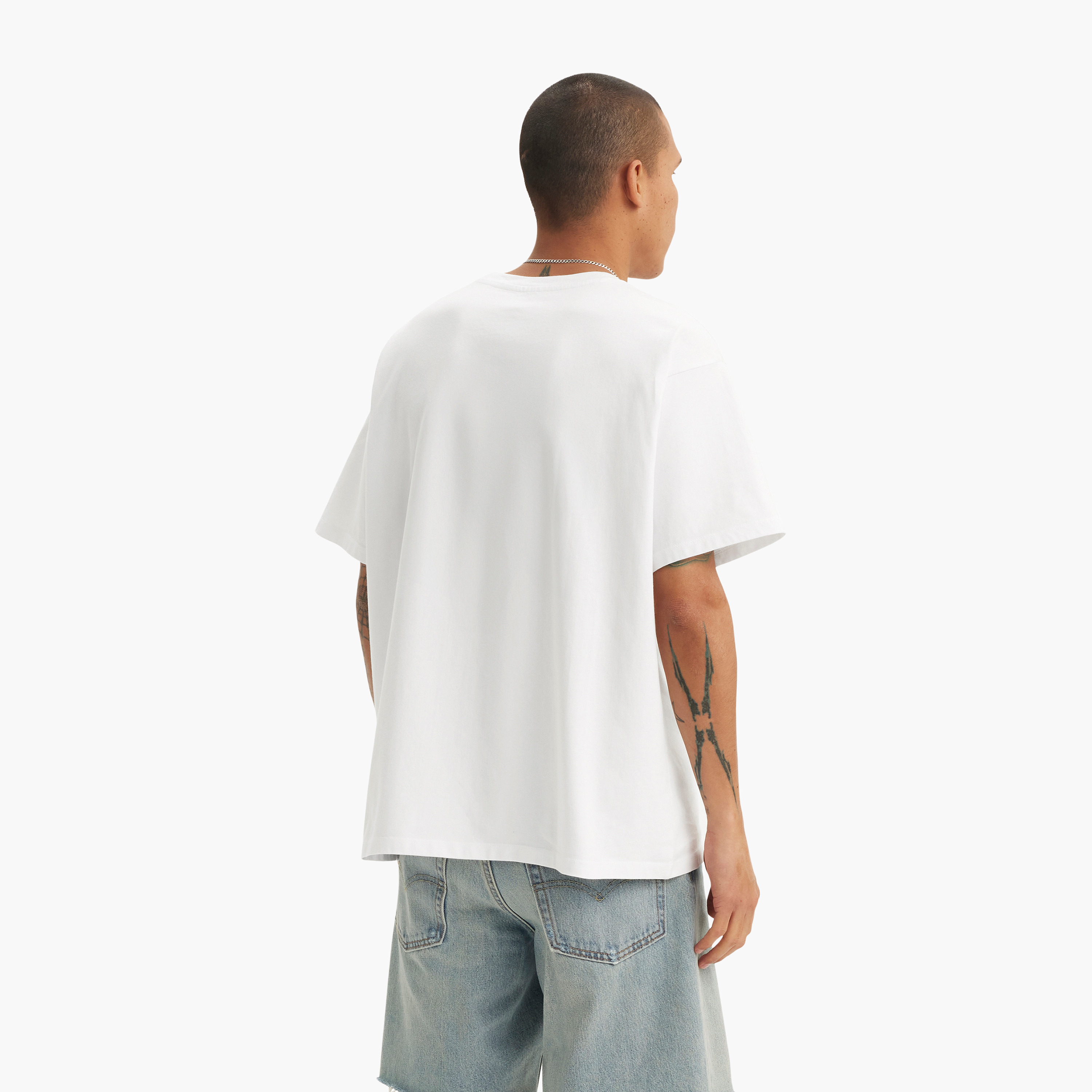 Levi's Plain Crew Neck Short Sleeves Men's T-Shirt-men-clothing-tshirtsandpolos-tshirts-image-3