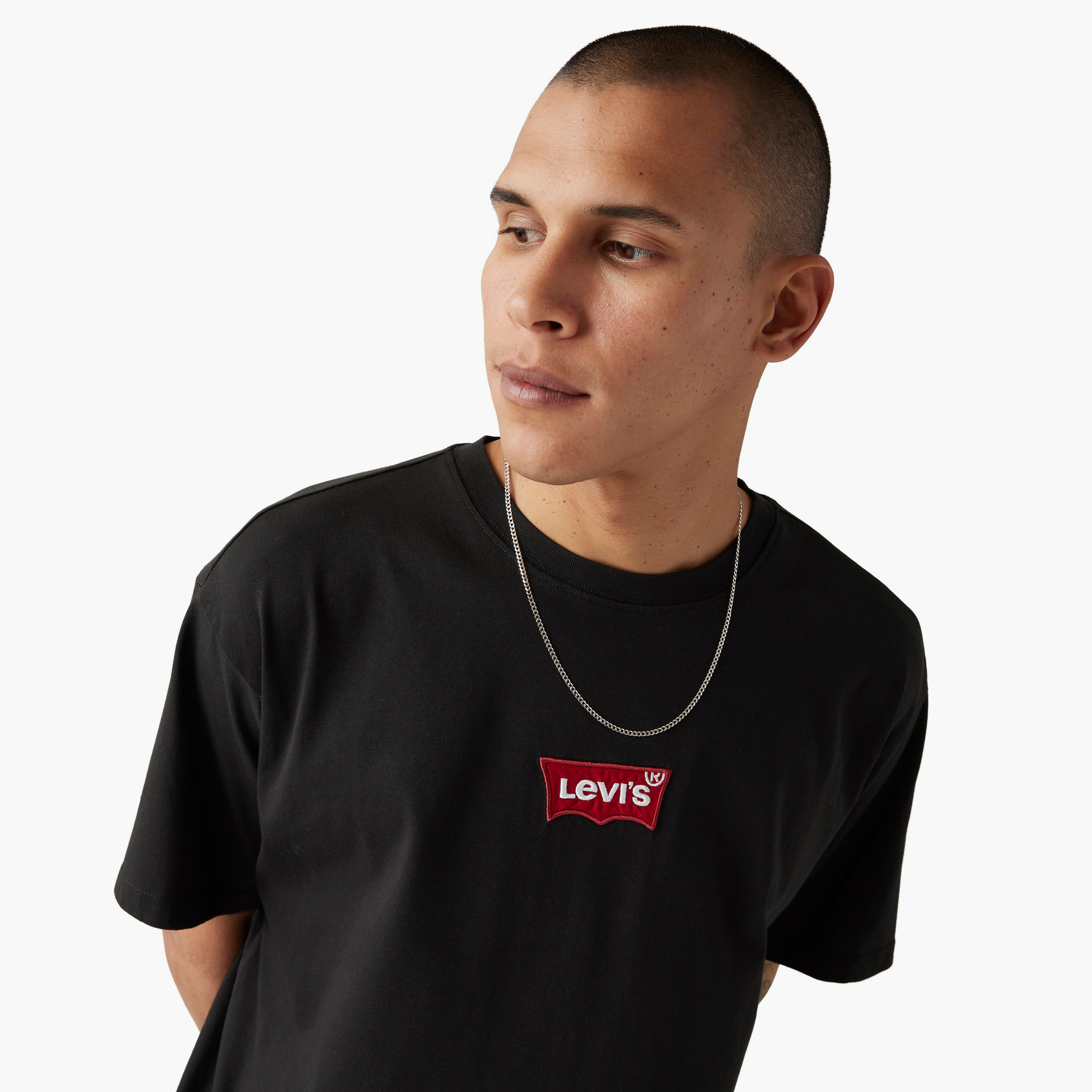 Levi's Plain Crew Neck Short Sleeves Men's T-Shirt-men-clothing-tshirtsandpolos-tshirts-image-2