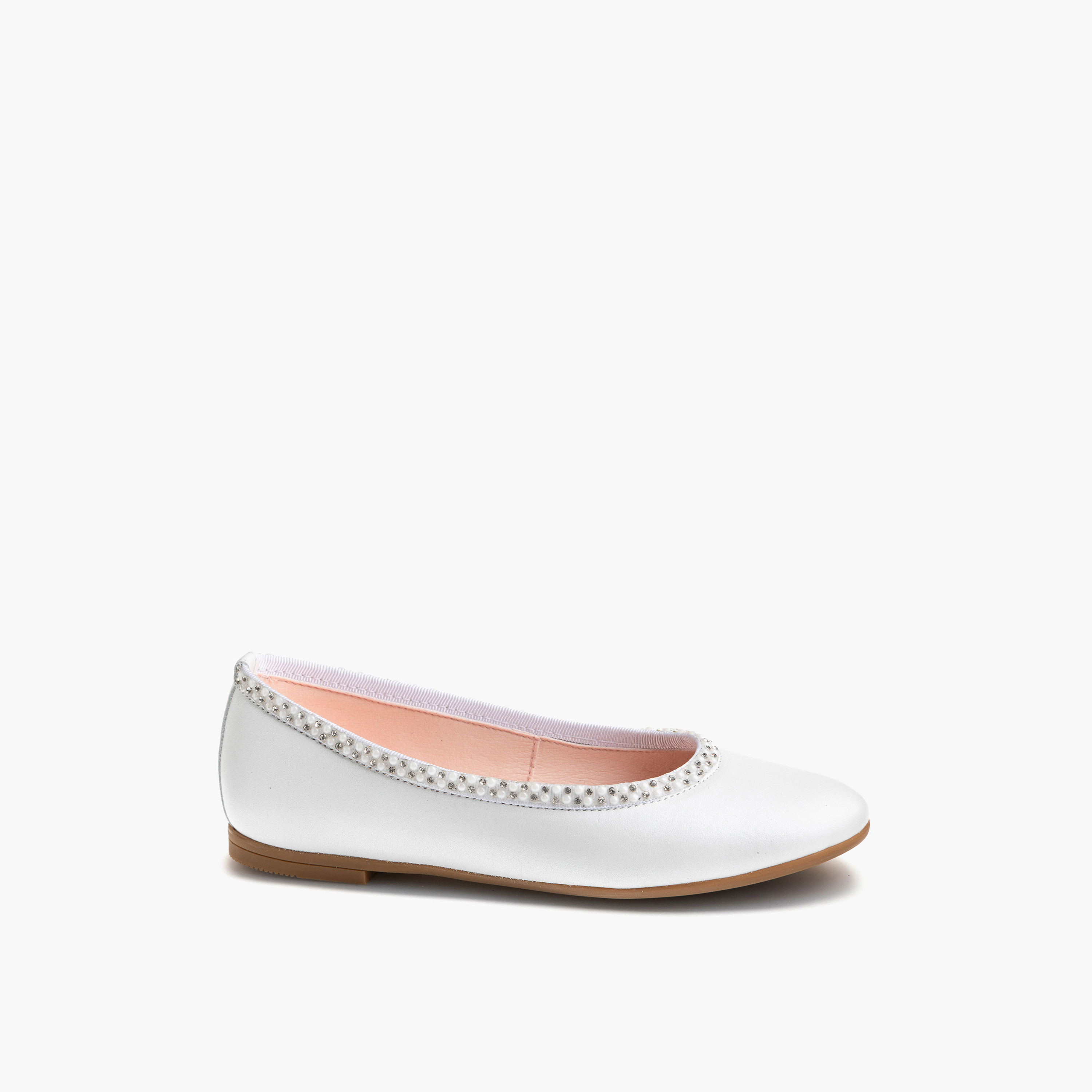 Pablosky Girls' Slip-on Ballerina Shoes-girls-shoes-ballerinas-image-1