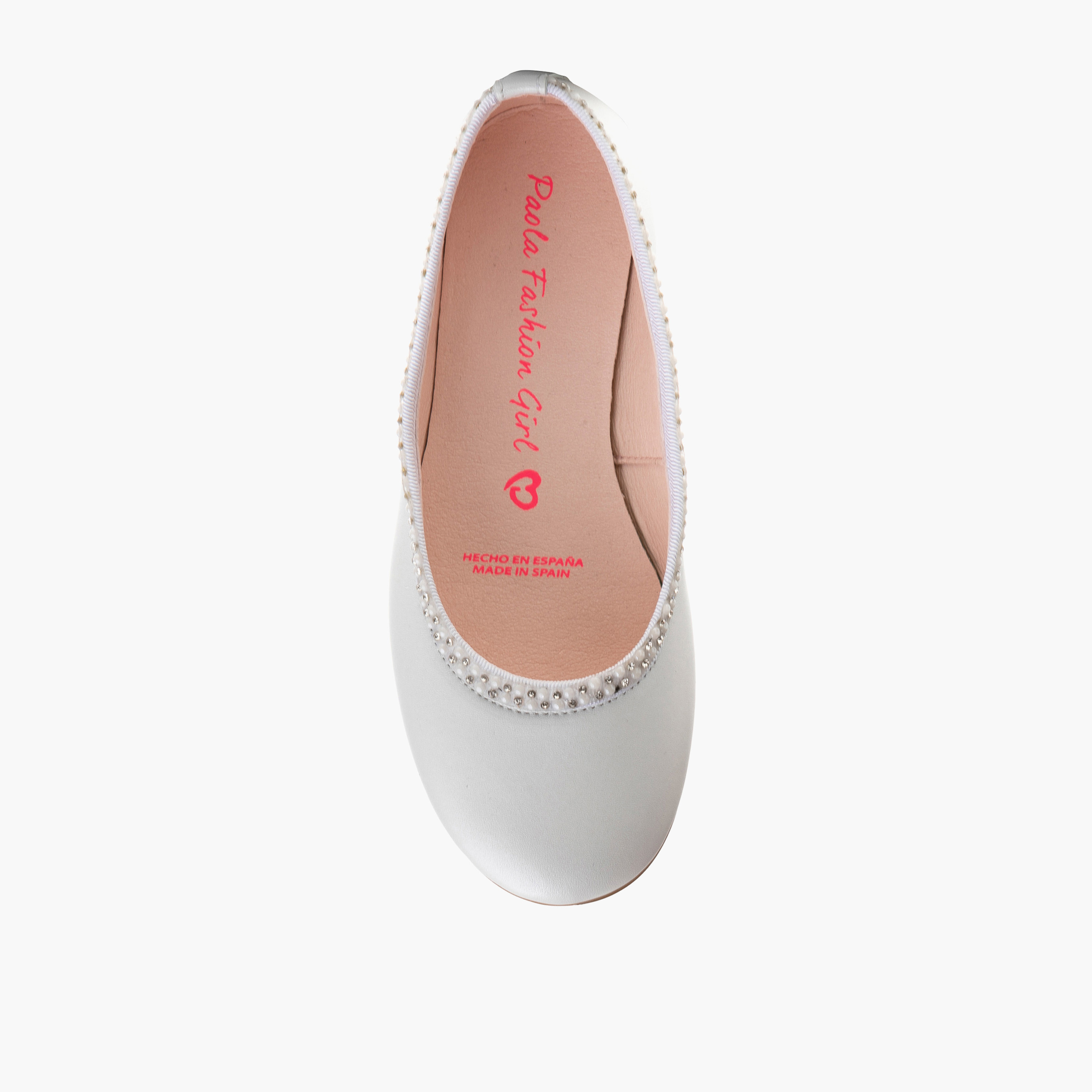 Pablosky Girls' Slip-on Ballerina Shoes-girls-shoes-ballerinas-image-4