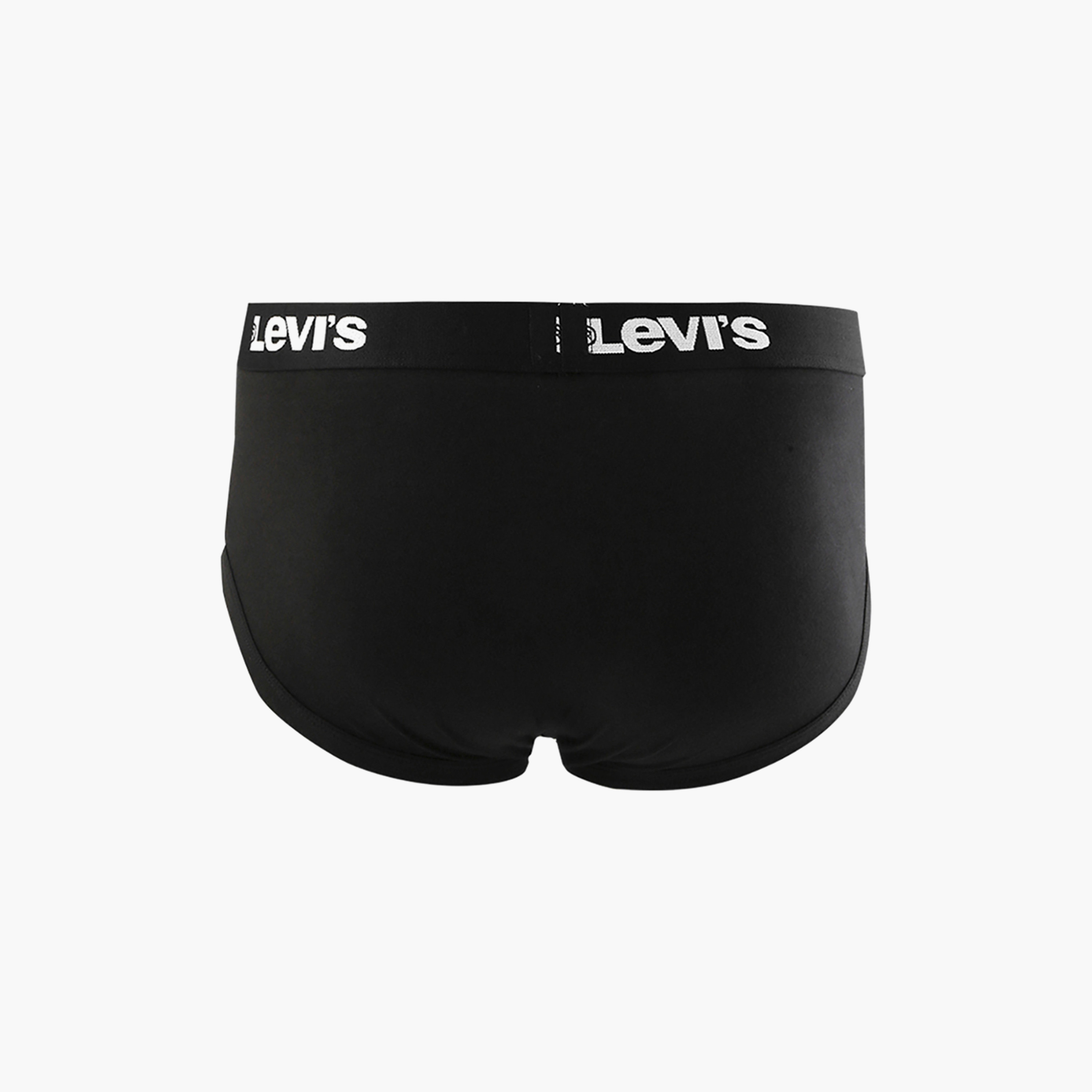 Levi's Pack of 2 Brand Print Elastic Waistband Trunks-men-clothing-innerwear-underwear-image-3