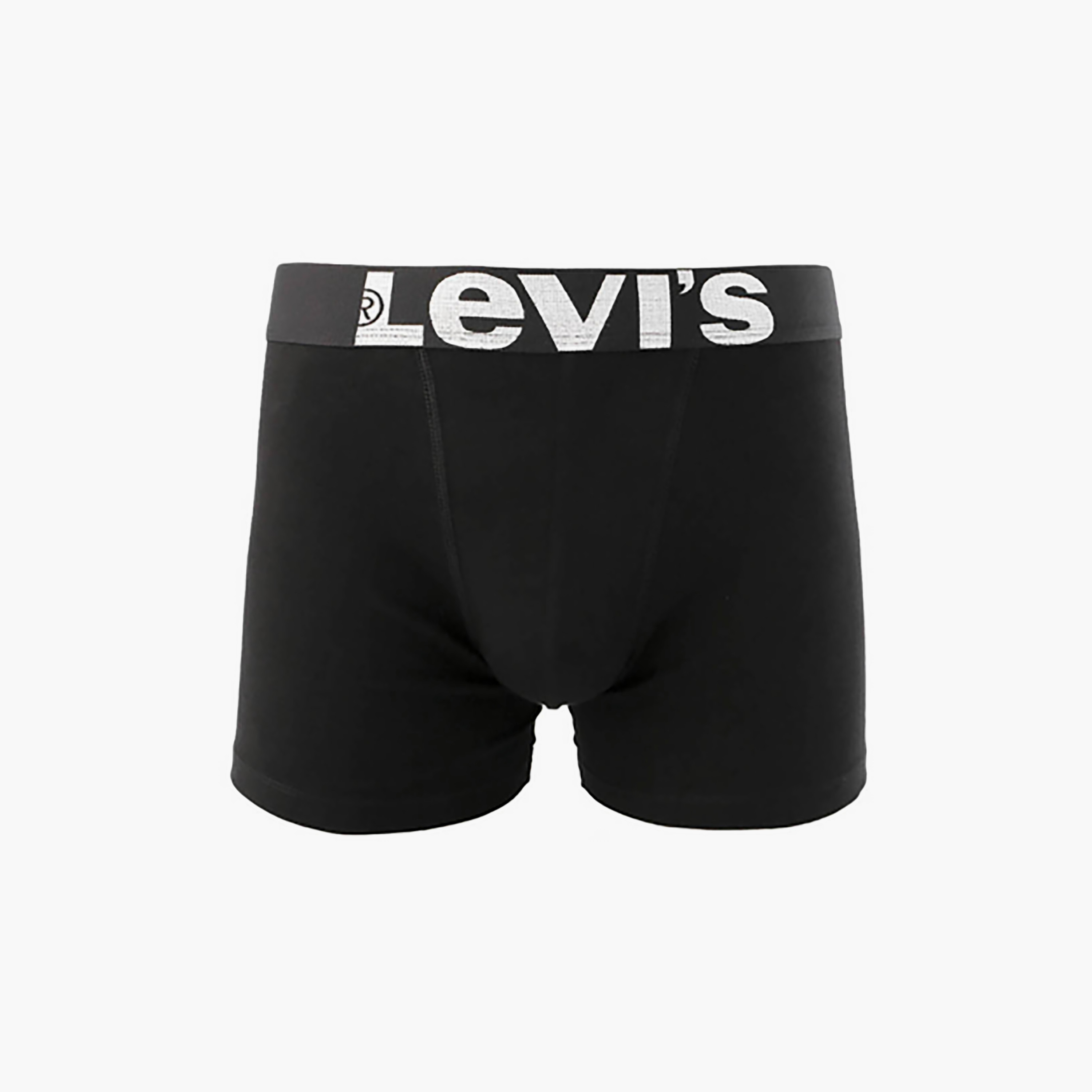 سراويل داخلية للرجال بحزام خصر مطاطي وطباعة علامة تجارية سوداء من Levi-men-clothing-innerwear-underwear-image-1