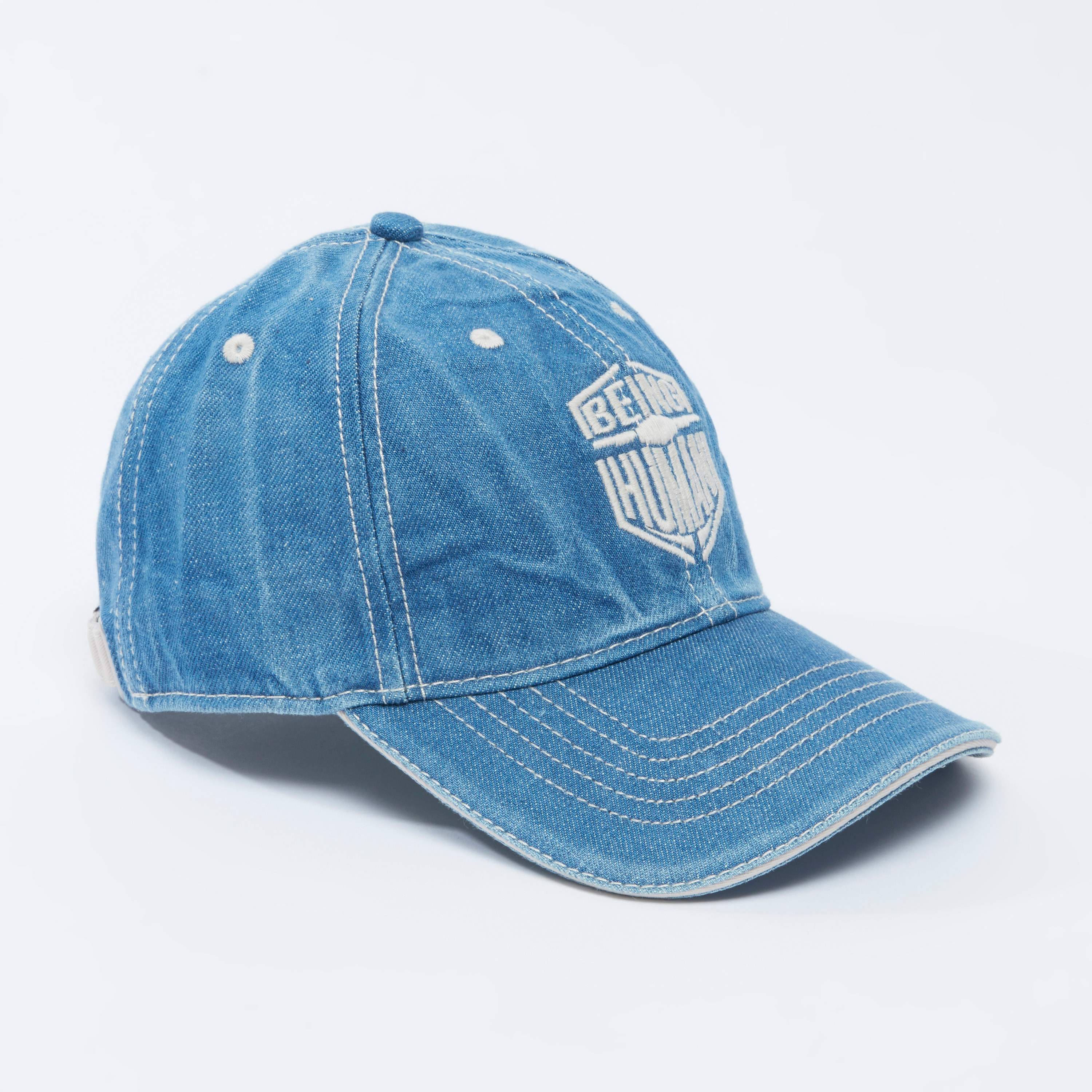 قبعة كاب بارزة الملمس بإبزيم إغلاق بيينج هيومان-men-caps-image-4