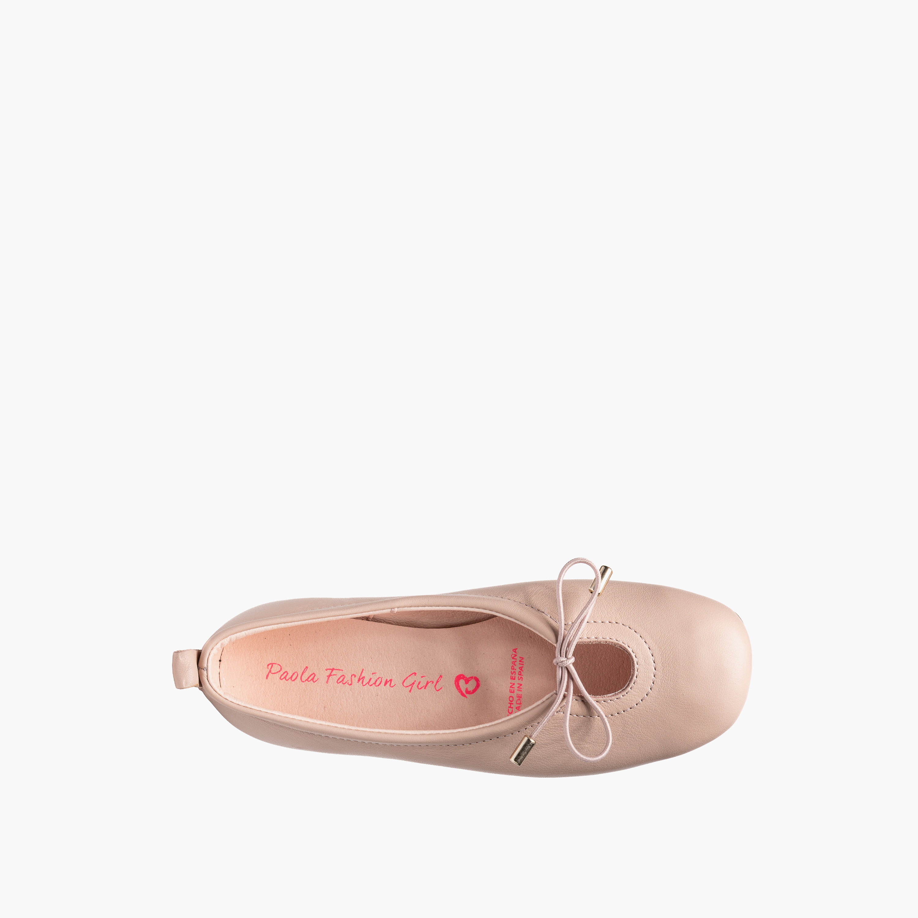 Pablosky Girls Leather Ballerina Shoes-girls-shoes-ballerinas-image-4
