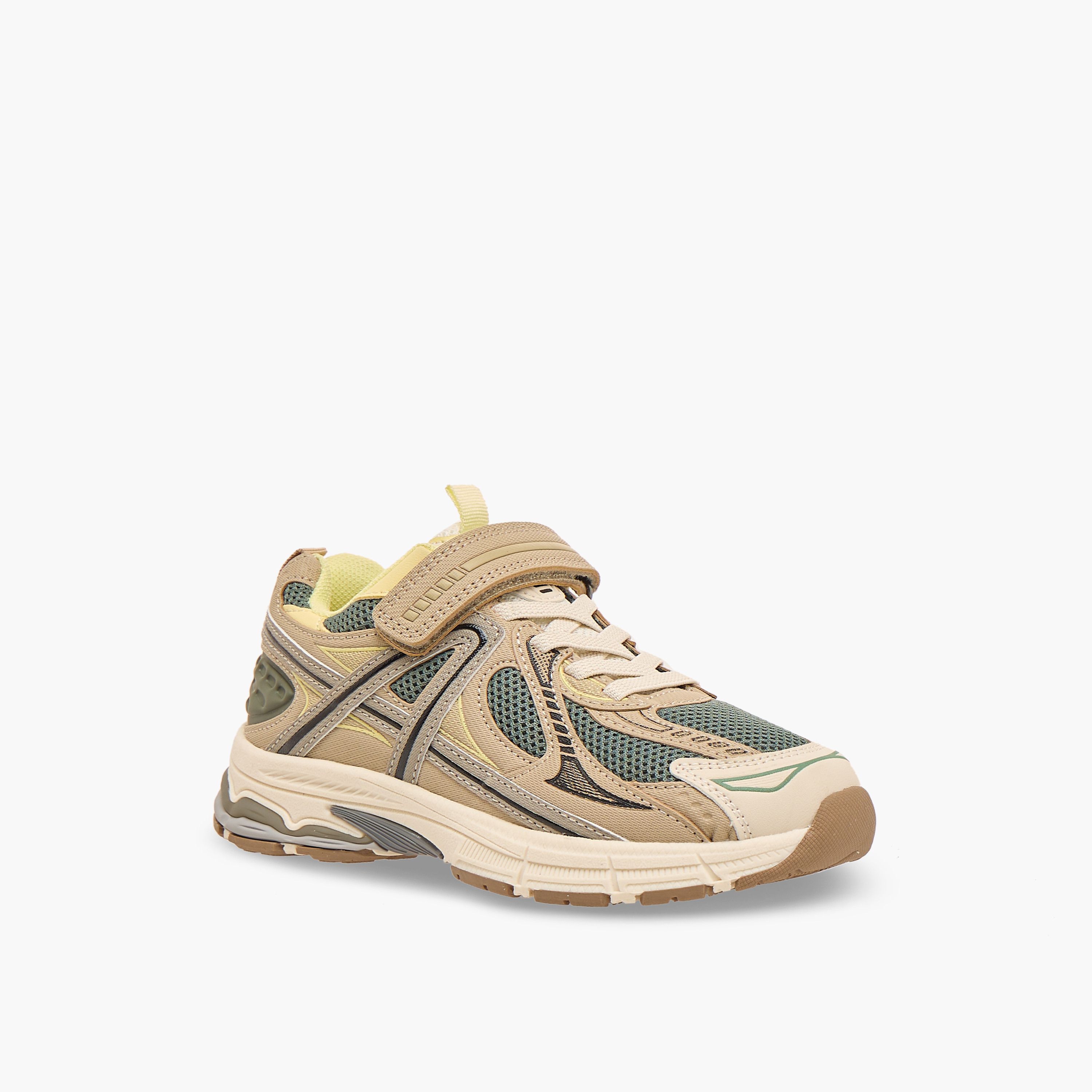 حذاء سنيكرز مريح بشريط لاصق للأطفال من جونيورز-boys-shoes-schoolshoes-image-2