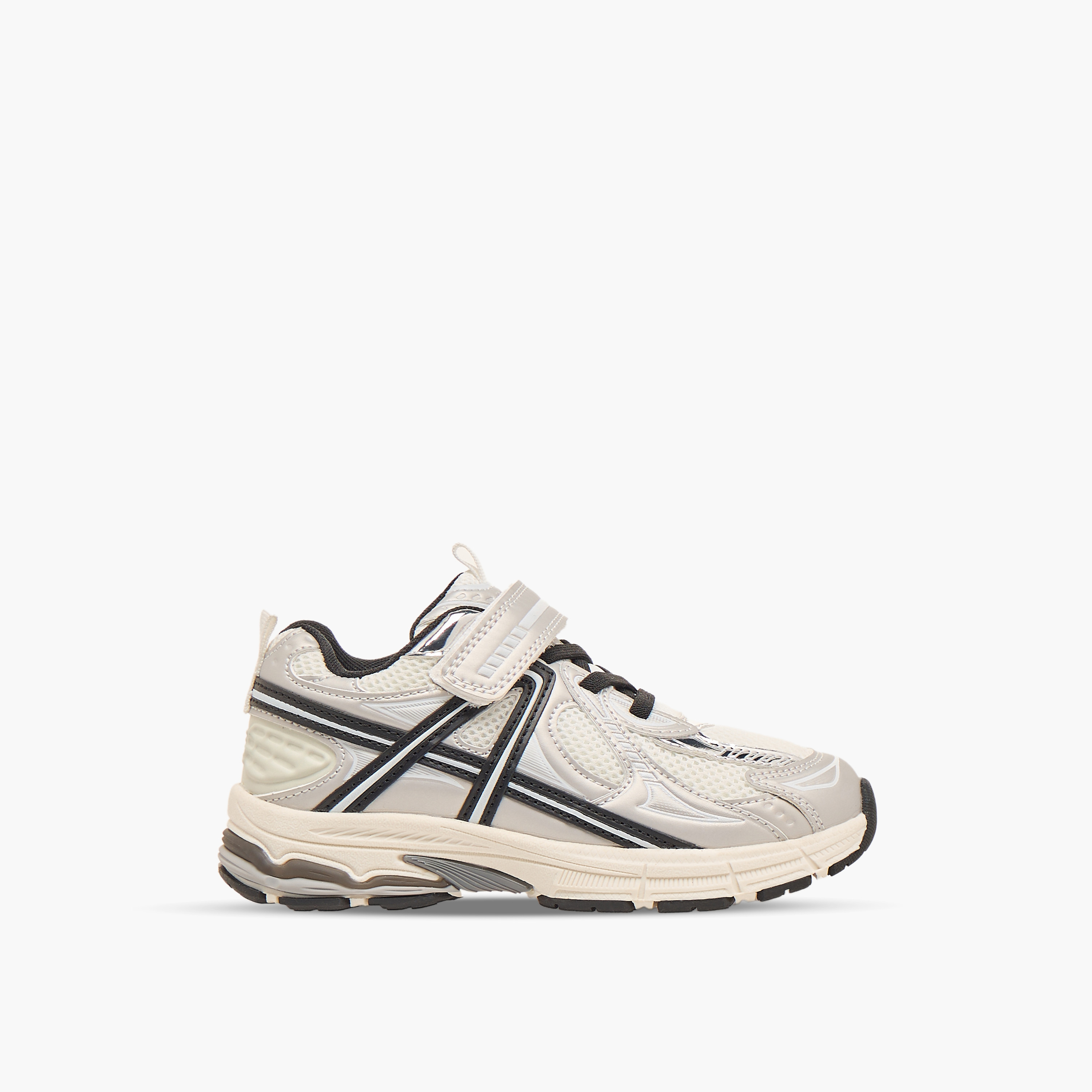 حذاء سنيكرز بألواح وشريط إغلاق لاصق من جونيورز-girls-shoes-sneakers-image-3