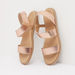 Strap Sandals with Elastic Closure-Women%27s Flat Sandals-thumbnail-3