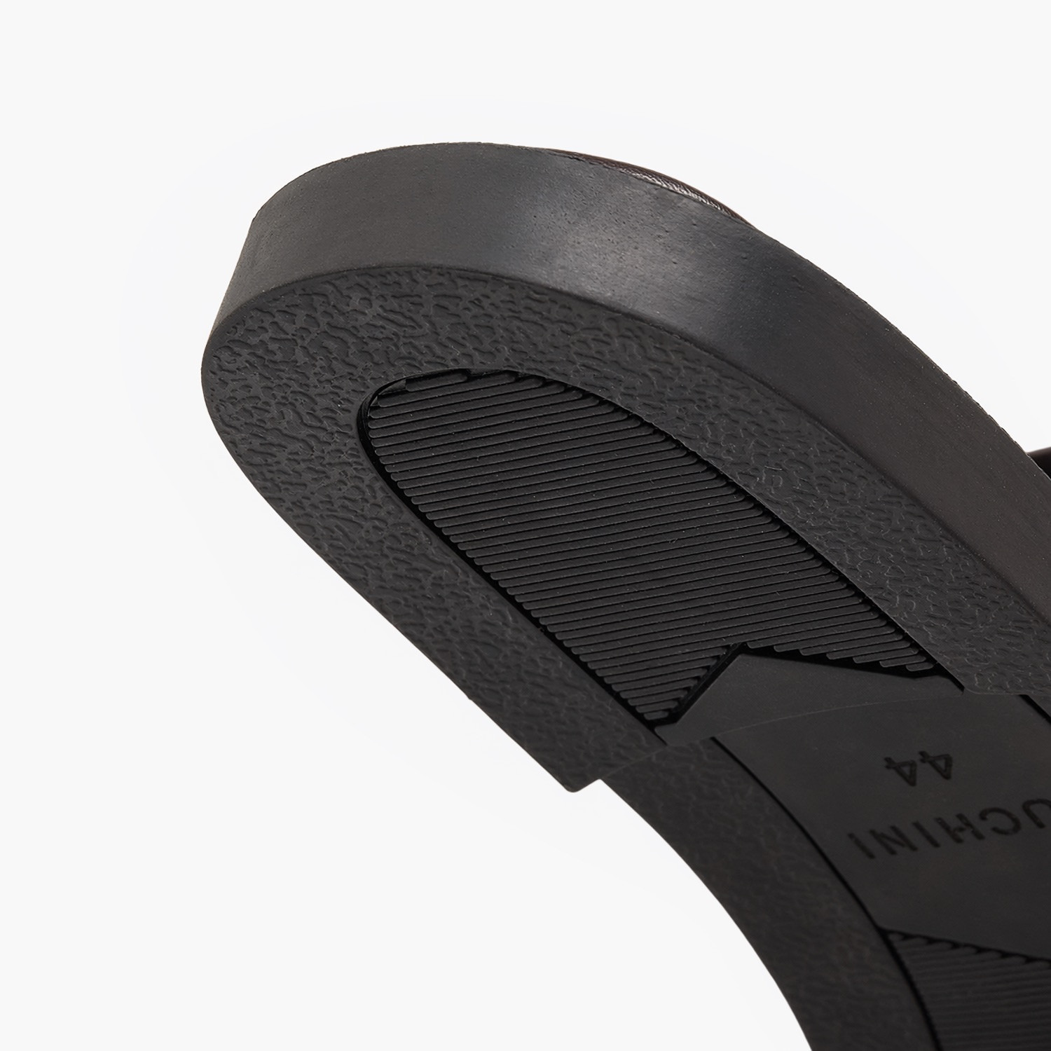 Duchini Men Textured Buckle Accent Sandals-men-shoes-sandals-image-6