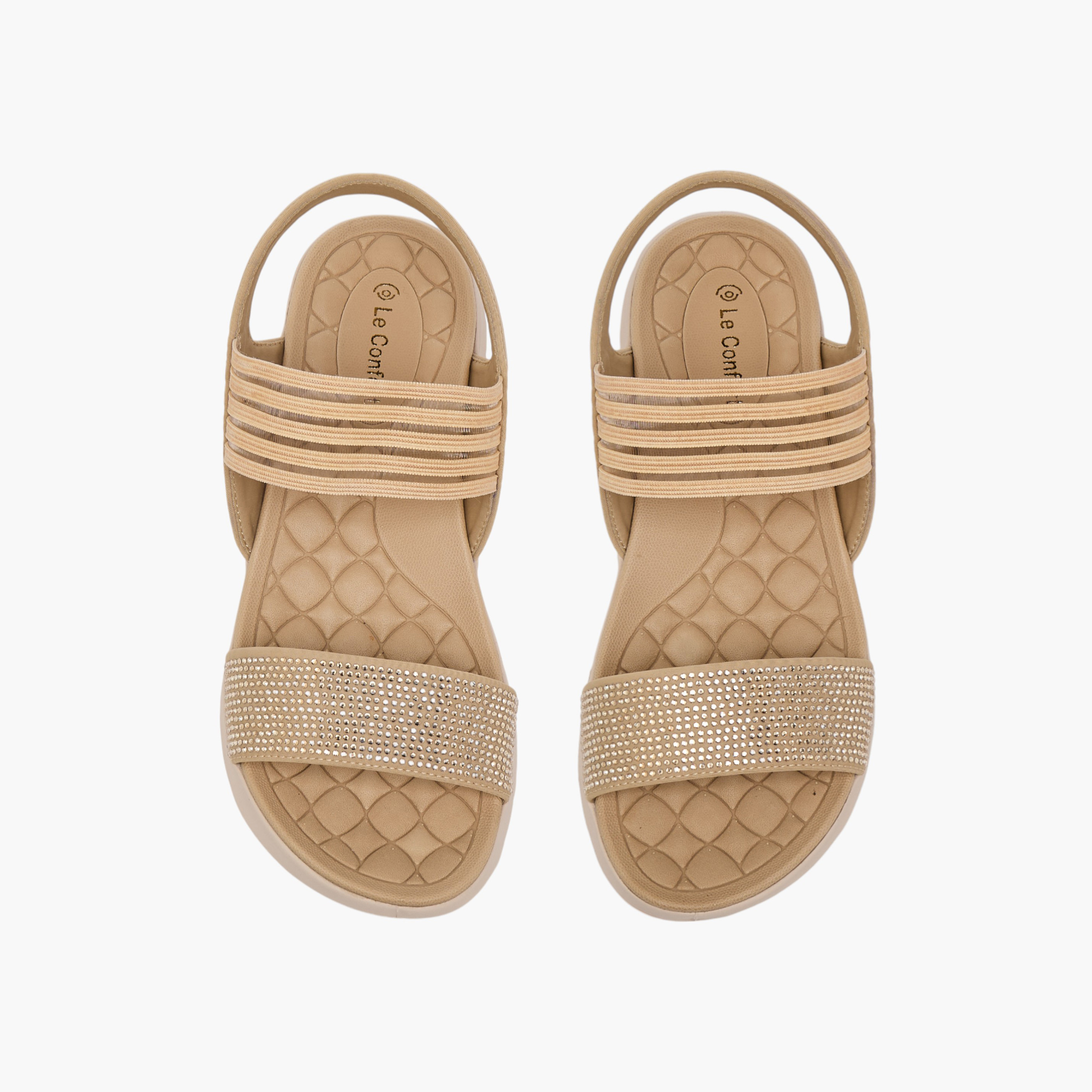 Le Confort Women Flatform Heel Slingback Sandals-women-shoes-sandals-heeled-image-1