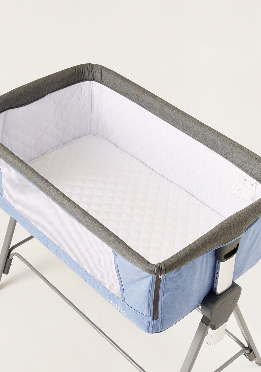 Juniors Percy Baby Co-sleeper - Blue and Grey ( Up to 6 months)-Cradles and Bassinets-image-5
