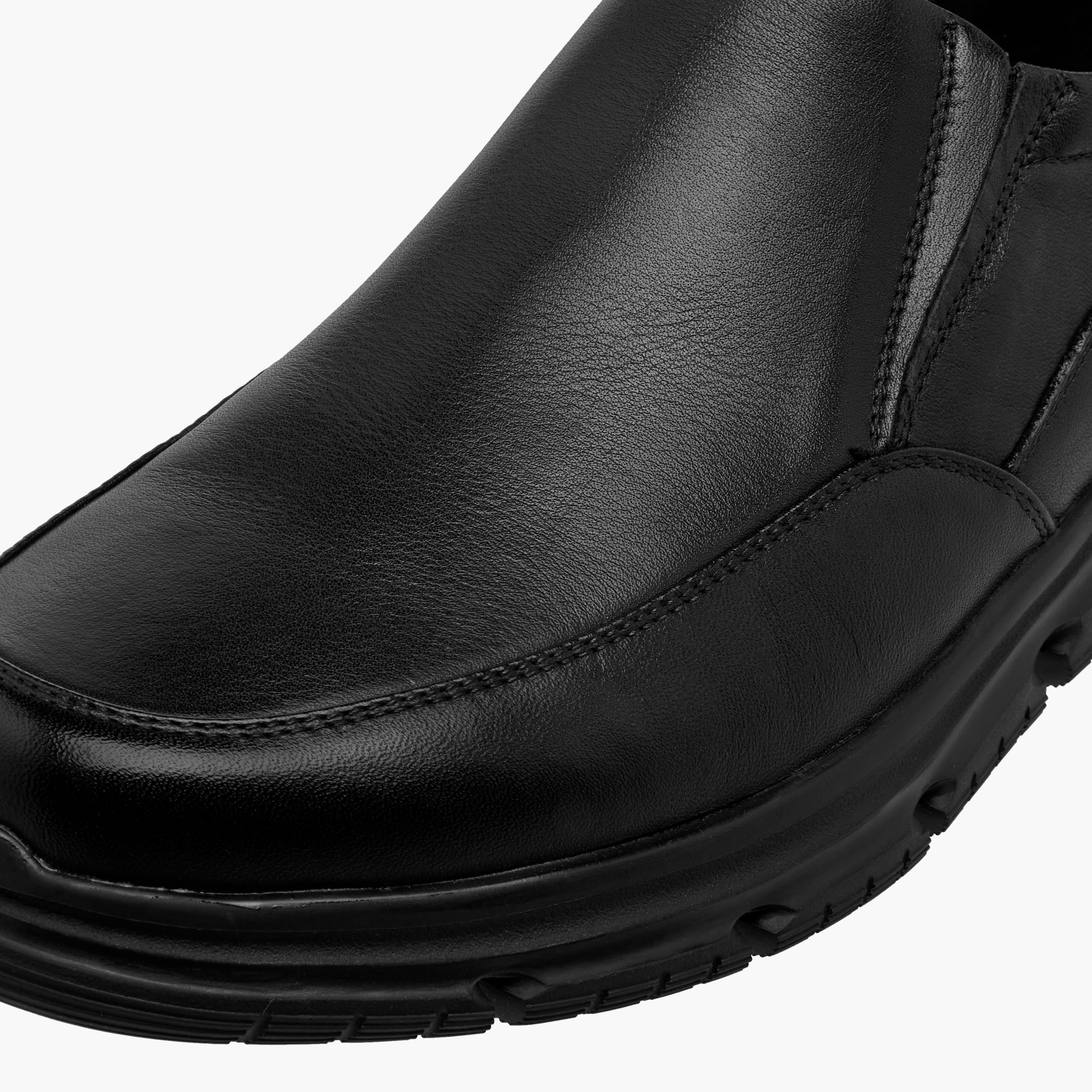 حذاء سهل الارتداء جلد سادة من لو كونفورت-men-shoes-formalshoes-image-4