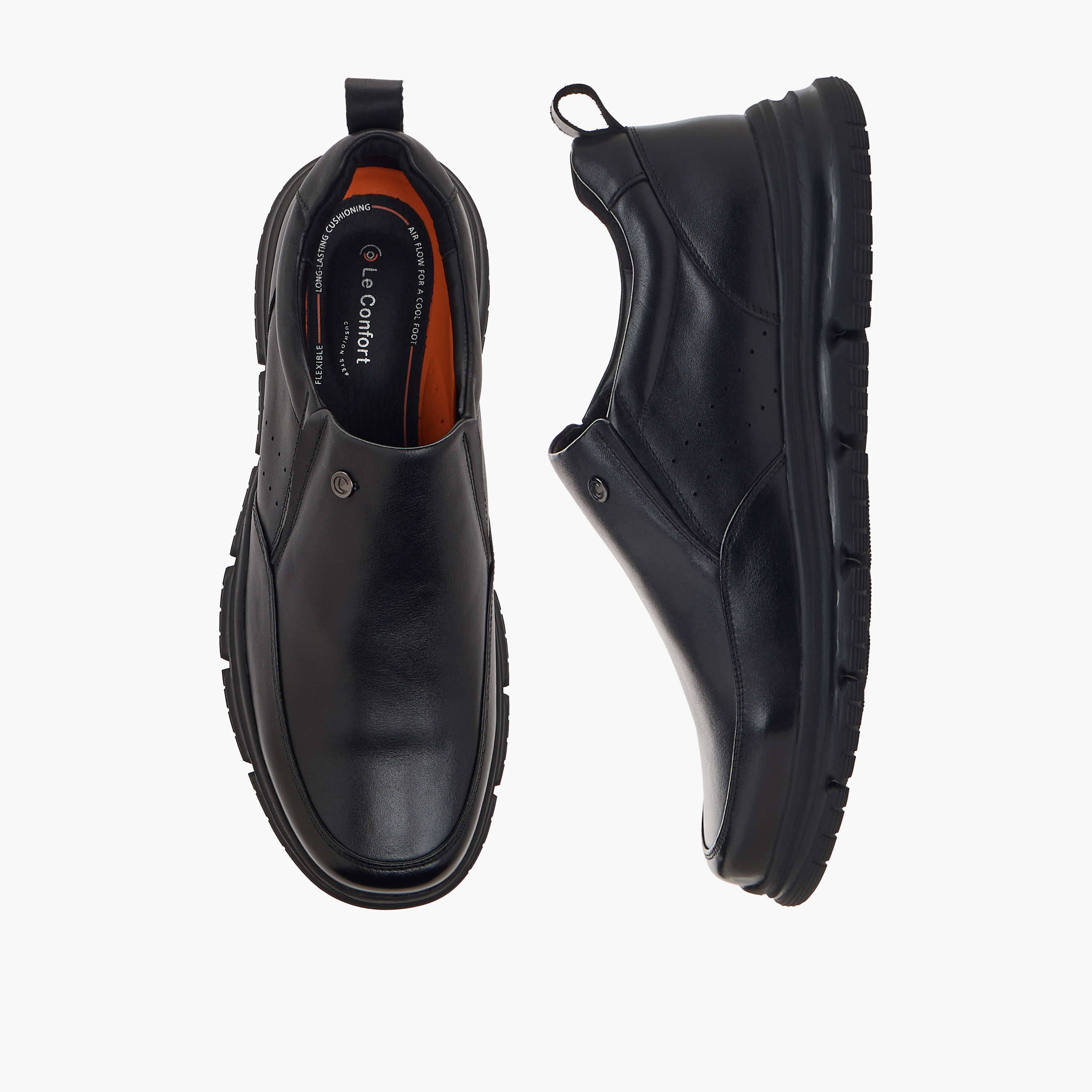 Le Confort Men Slip-On Leather Loafers-men-shoes-formalshoes-image-1