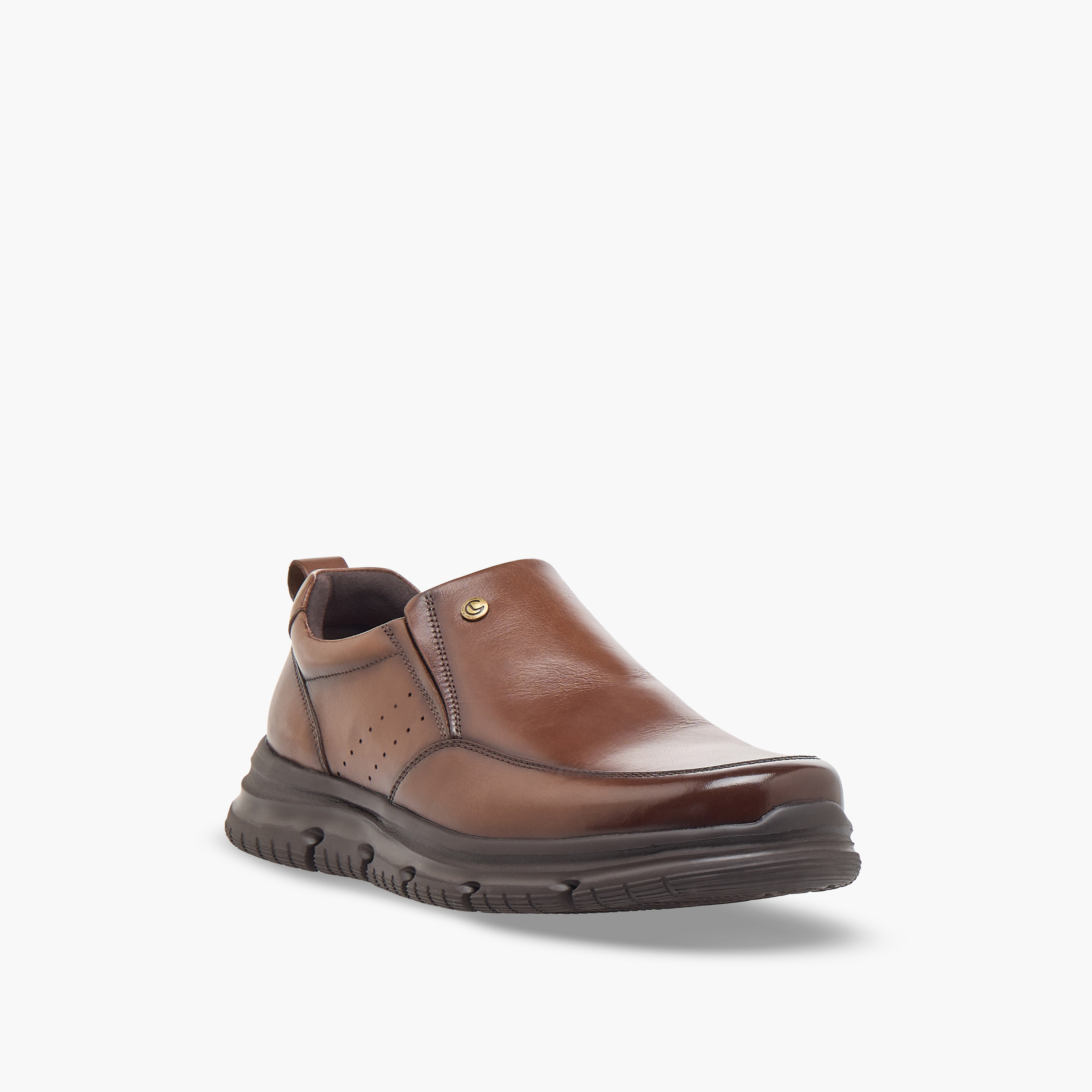 حذاء جلد سهل الارتداء للرجال من لو كونفورت-men-shoes-formalshoes-image-2