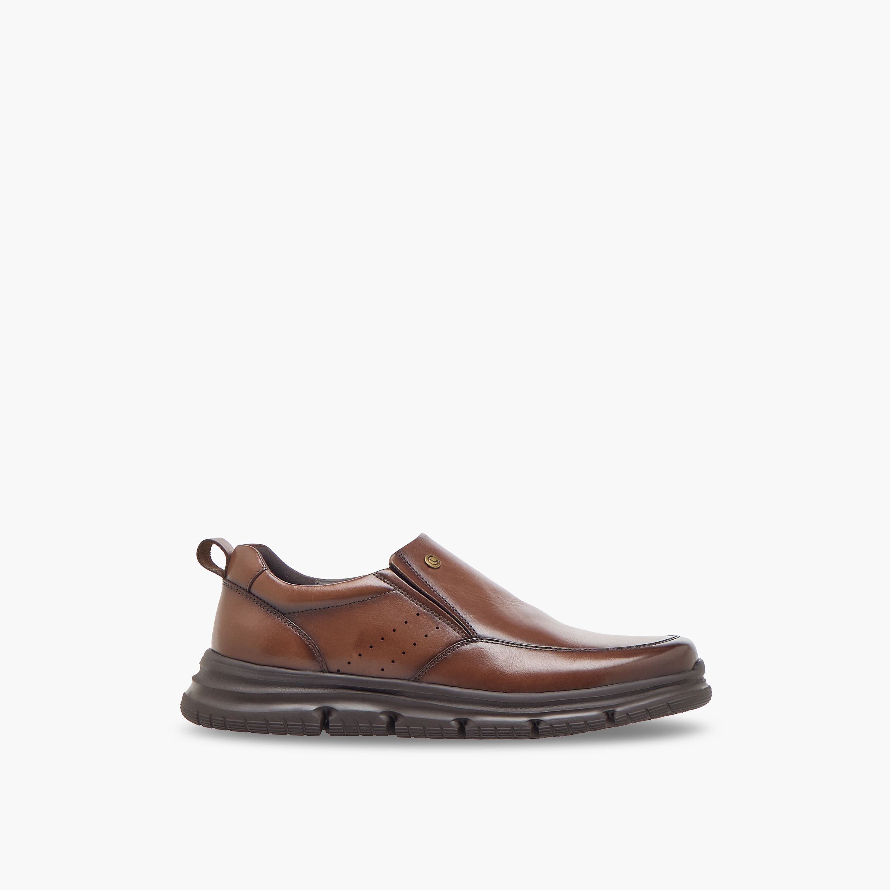 حذاء جلد سهل الارتداء للرجال من لو كونفورت-men-shoes-formalshoes-image-3