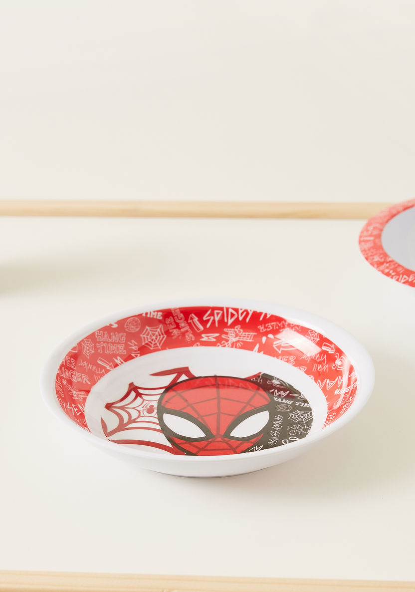 Spider-Man Deep Plate with Rim-Mealtime Essentials-image-0