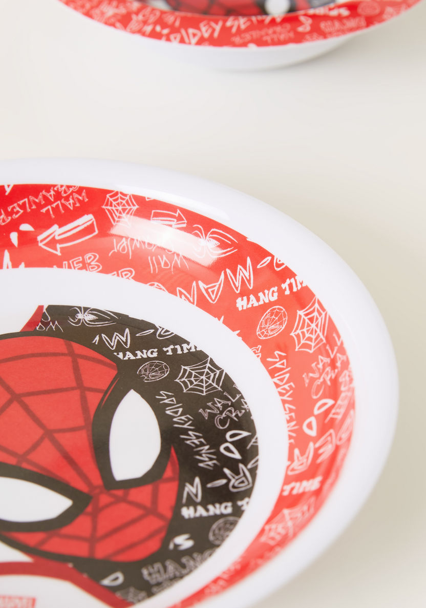 Spider-Man Deep Plate with Rim-Mealtime Essentials-image-2