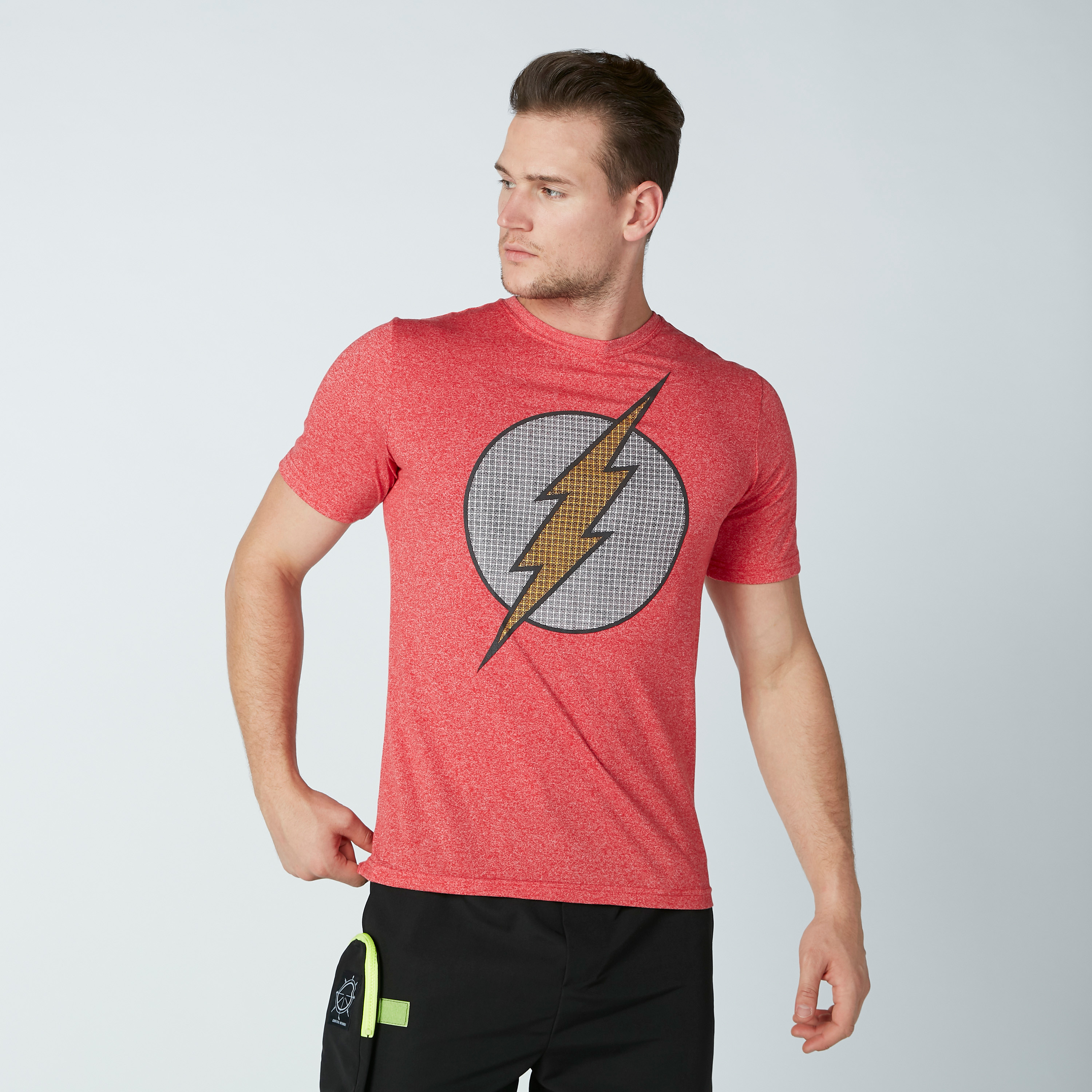 The Flash Printed T Shirt with Short Sleeves