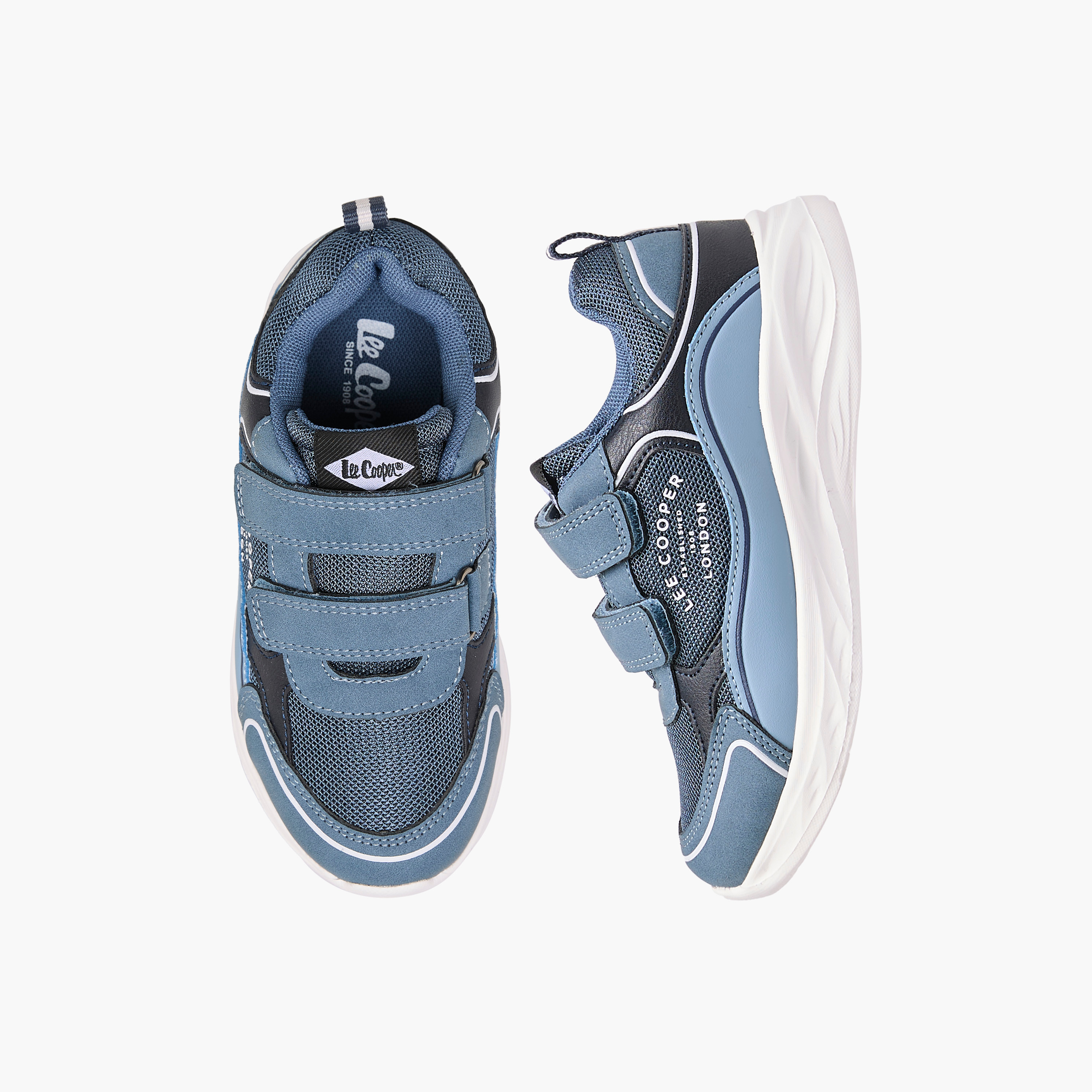 حذاء سنيكرز بألواح وشريط إغلاق لاصق للأولاد من لي كوبر-boys-shoes-sneakers-image-5