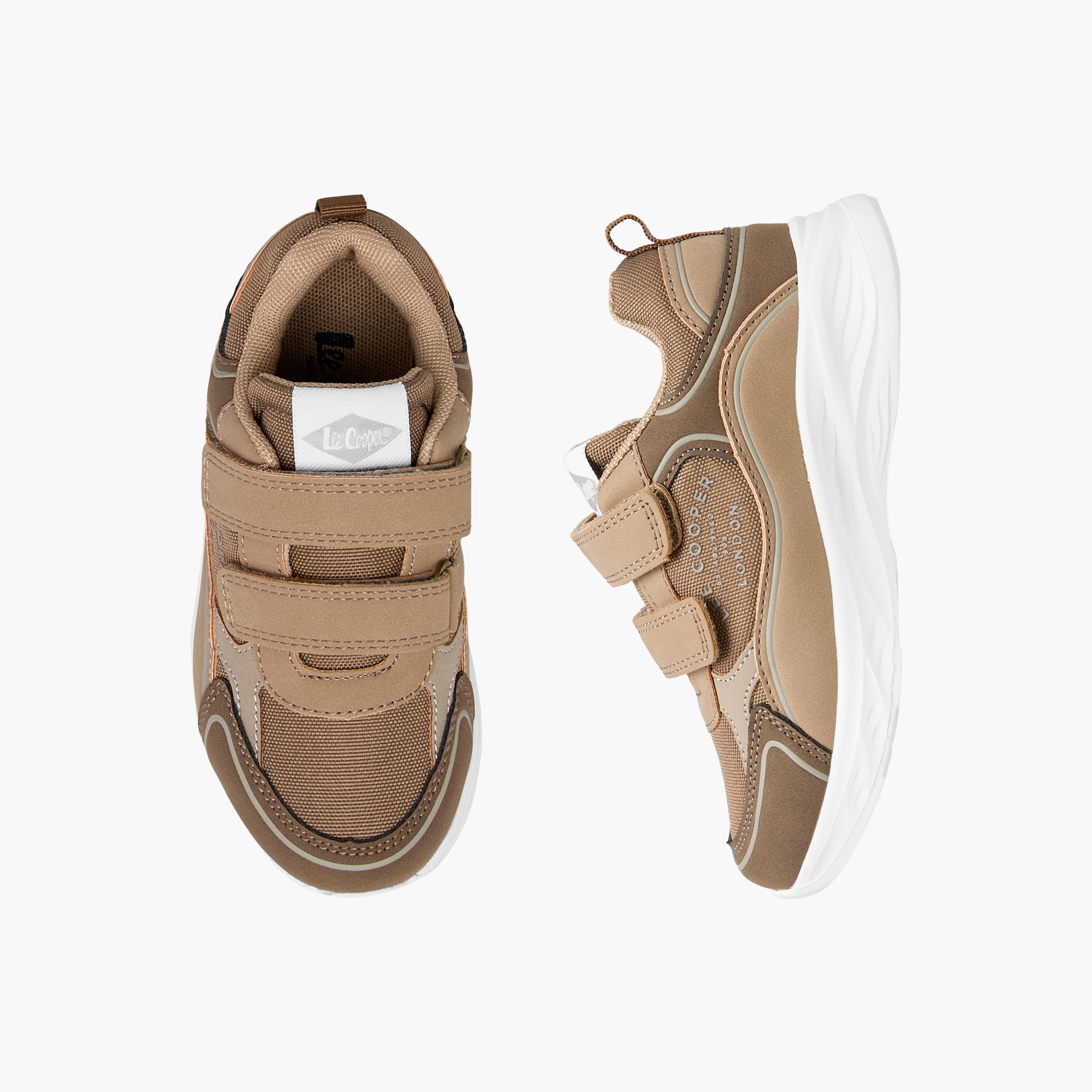 حذاء سنيكرز بألواح وشريط إغلاق لاصق للأولاد من لي كوبر-boys-shoes-sneakers-image-1