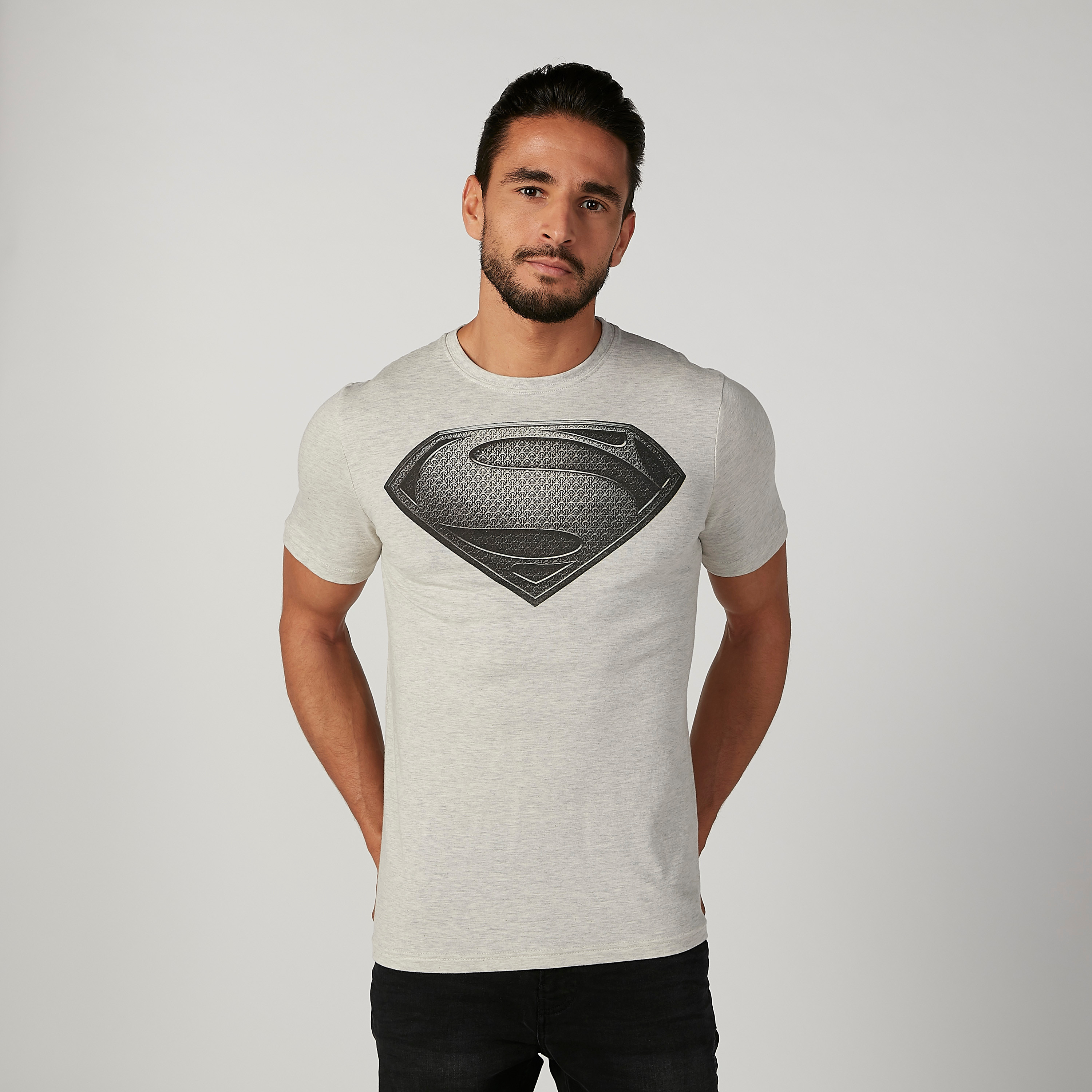 Superman t shirt slim 2025 fit