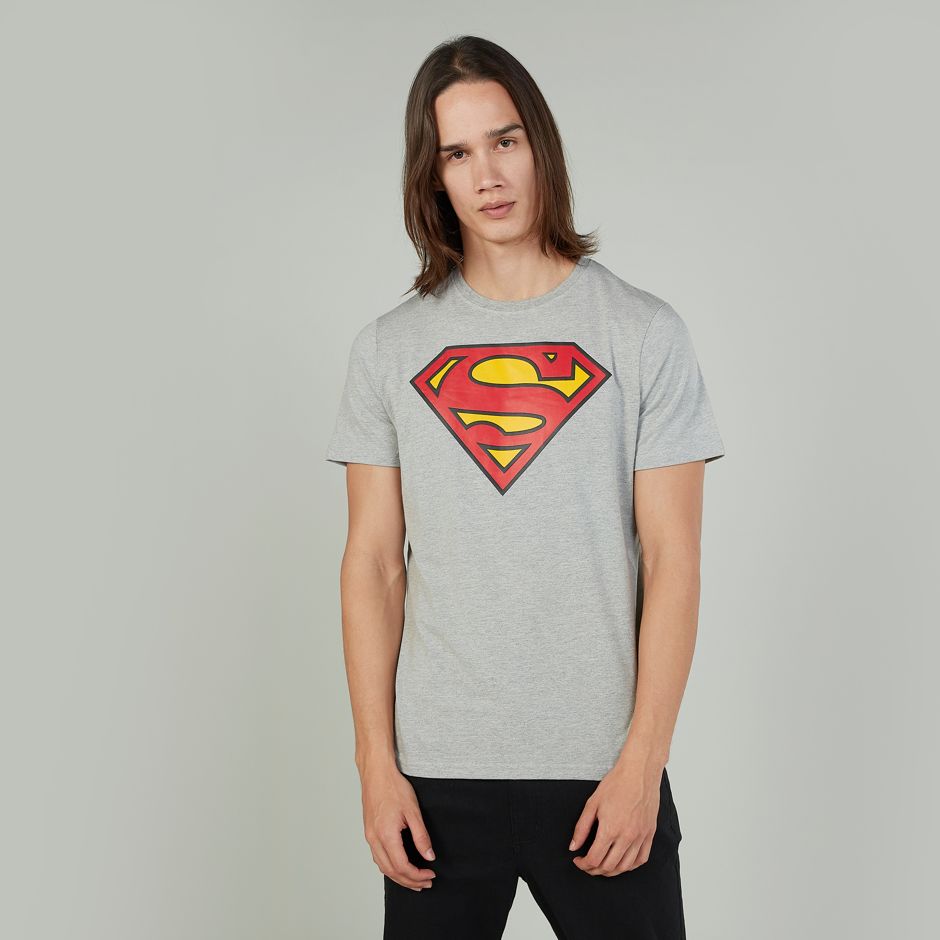 Superman slim sale fit t shirt