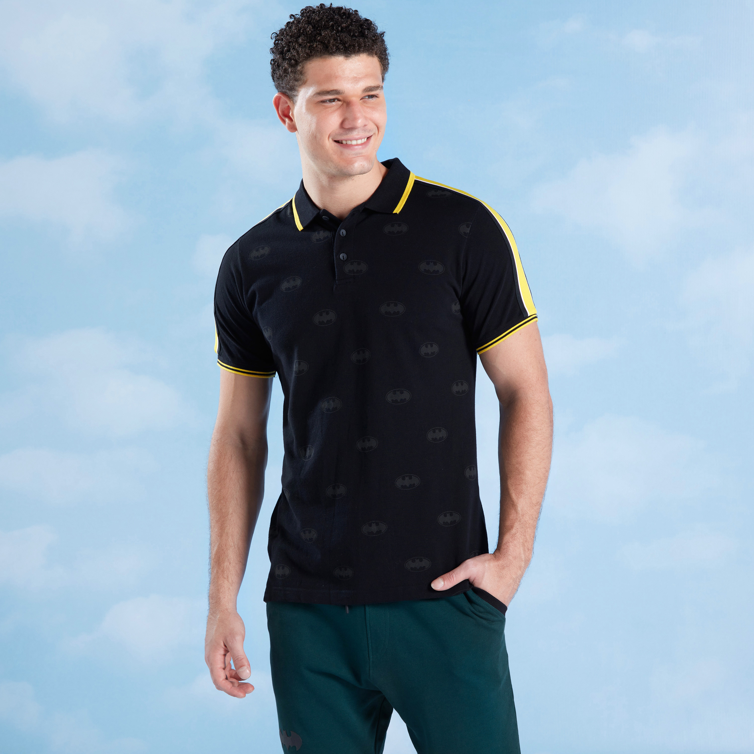 Batman polo shop t shirt