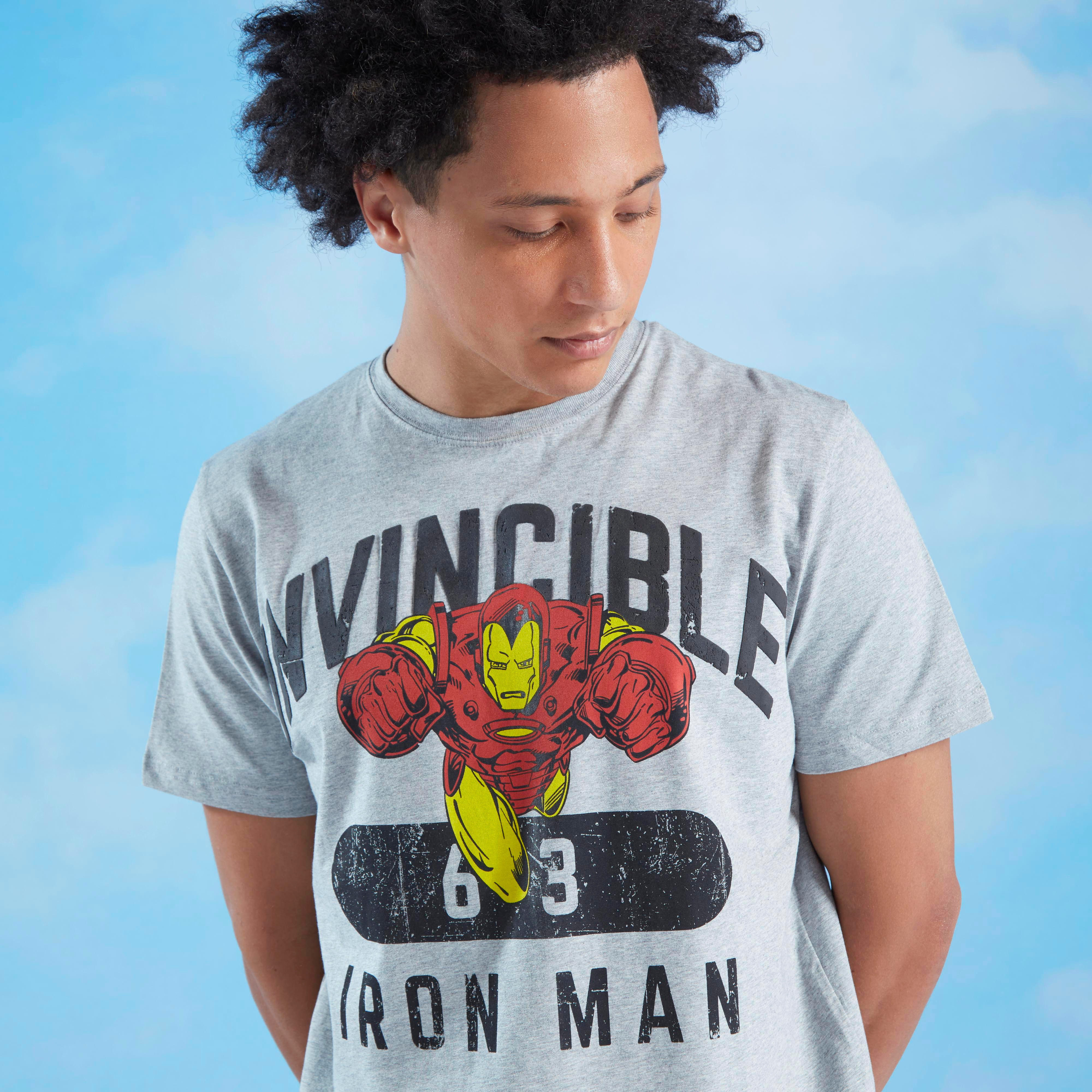 Iron man t top shirt print