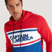 Captain America Print Hooded Sweatshirt with Long Sleeves-Hoodies and Sweatshirts-thumbnail-2