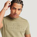 Star Wars Embossed Crew Neck T-shirt with Short Sleeves-T Shirts-thumbnailMobile-2