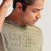 Star Wars Embossed Crew Neck T-shirt with Short Sleeves-T Shirts-thumbnail-4