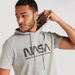 NASA Print T-shirt with Hood and Short Sleeves-T Shirts-thumbnail-2