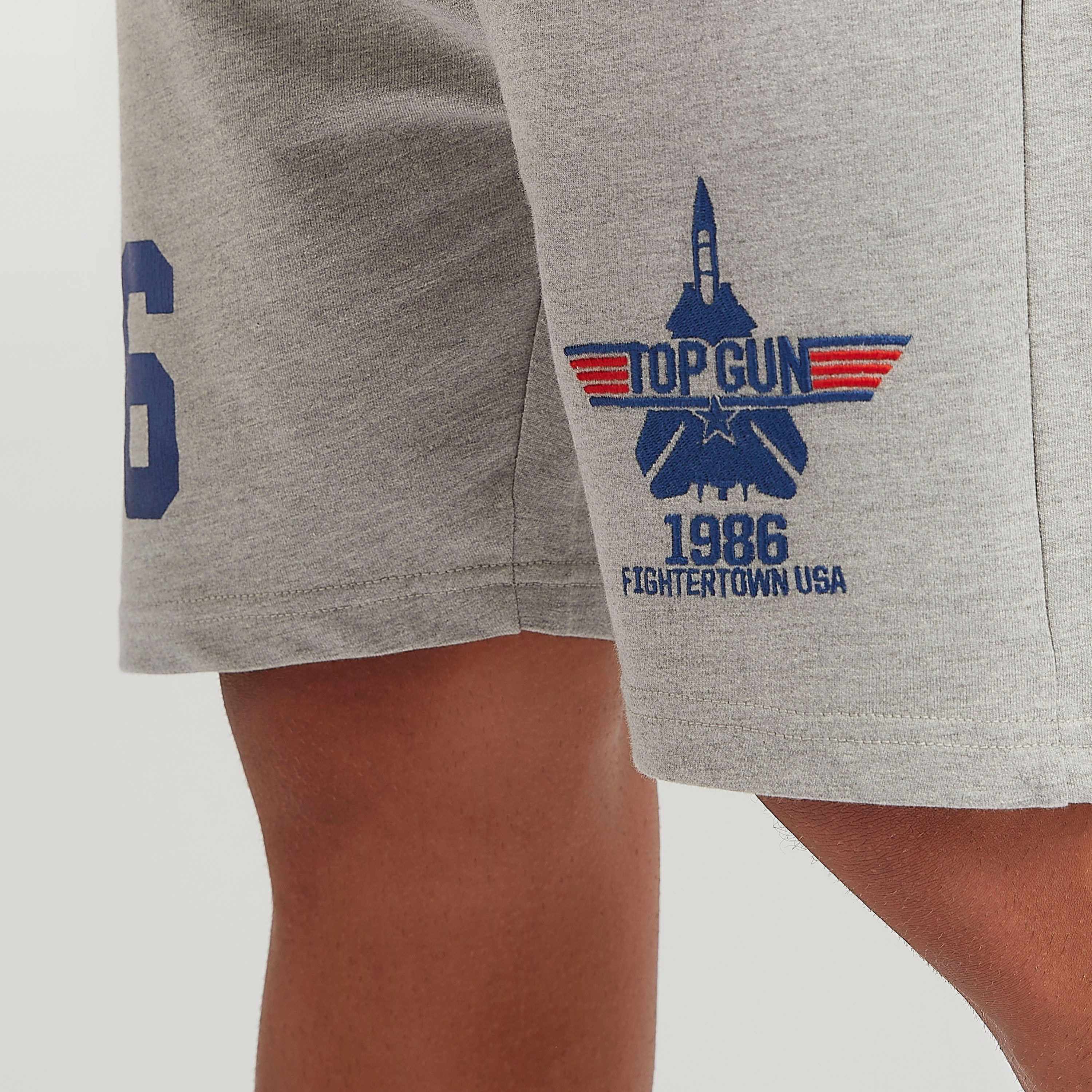 Top Gun Print Mid-Rise Shorts with Drawstring Closure-men-clothing-bottoms-shorts-image-3