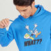 Donald Duck Print Sweatshirt with Long Sleeves and Hood-Sweatshirts-thumbnailMobile-1